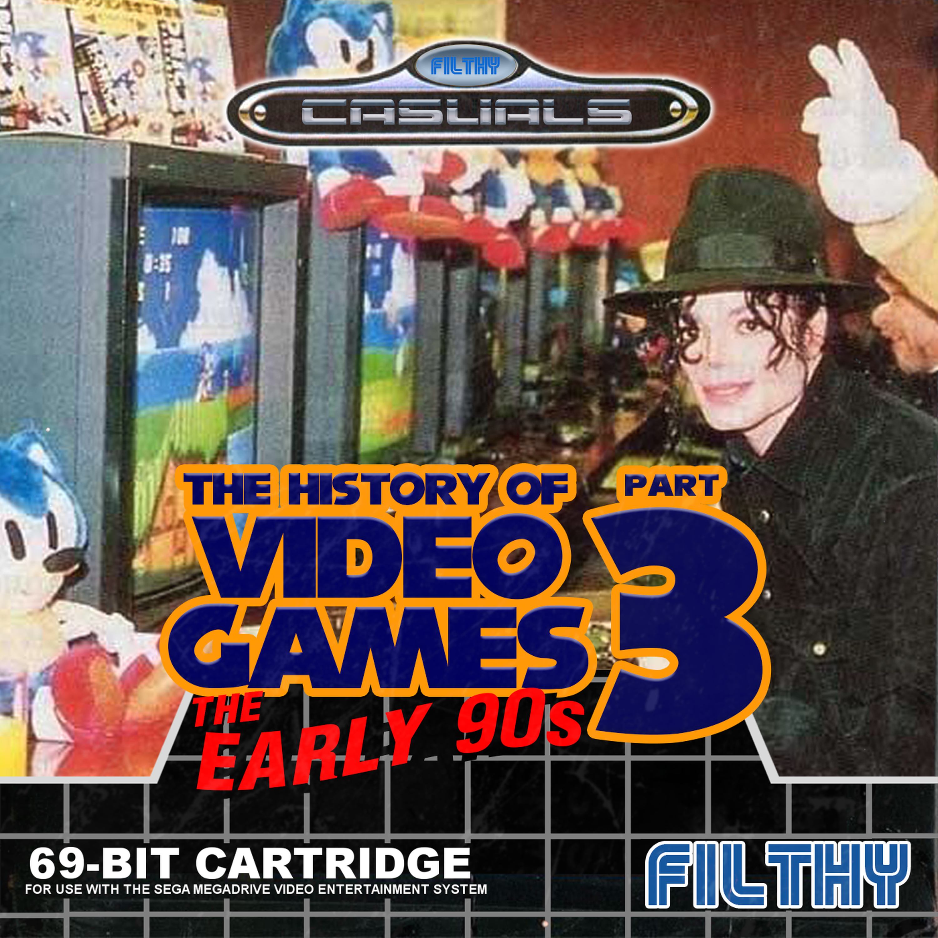 cover art for Episode 239: The History of Video Games Part 3 - The Early 90s