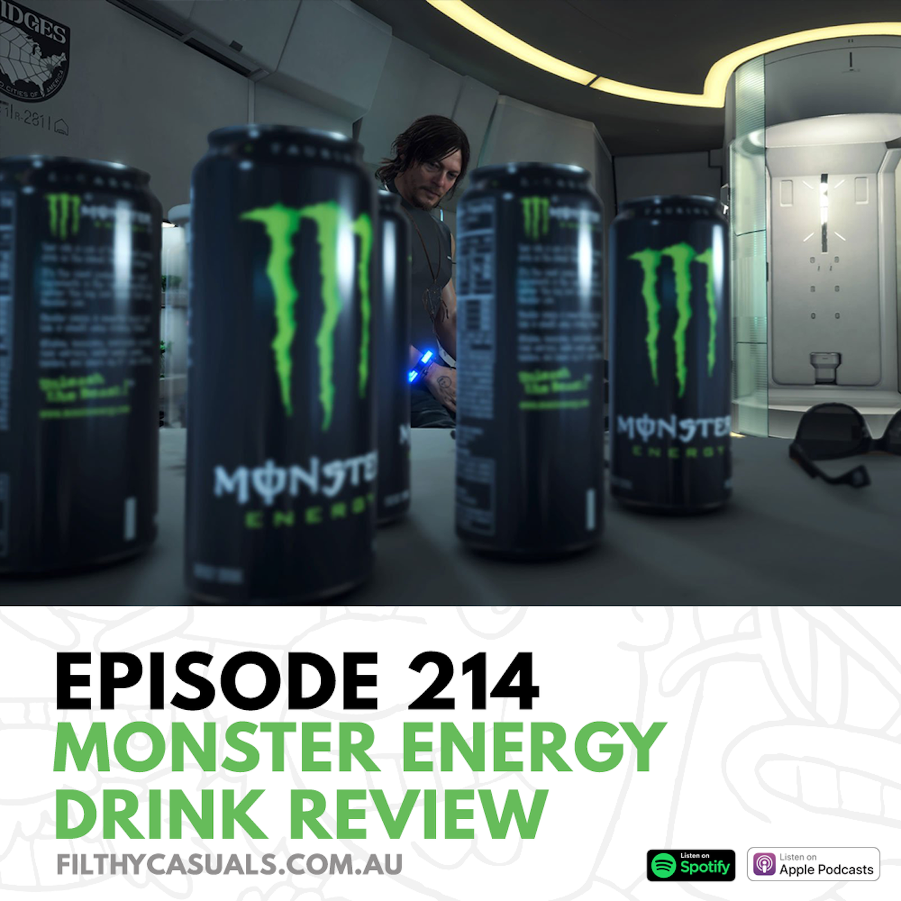 Episode 214: Monster Energy Drink Review