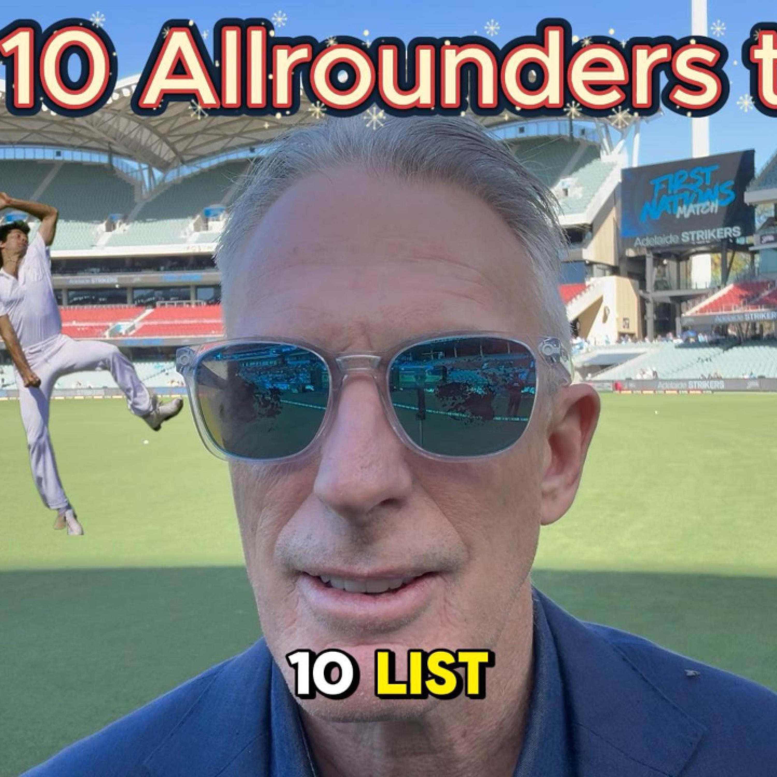 Top 10 Touring Test Allrounders to Australia since 1979 Top 10 Touring Test Allrounders to Australia since 1979
