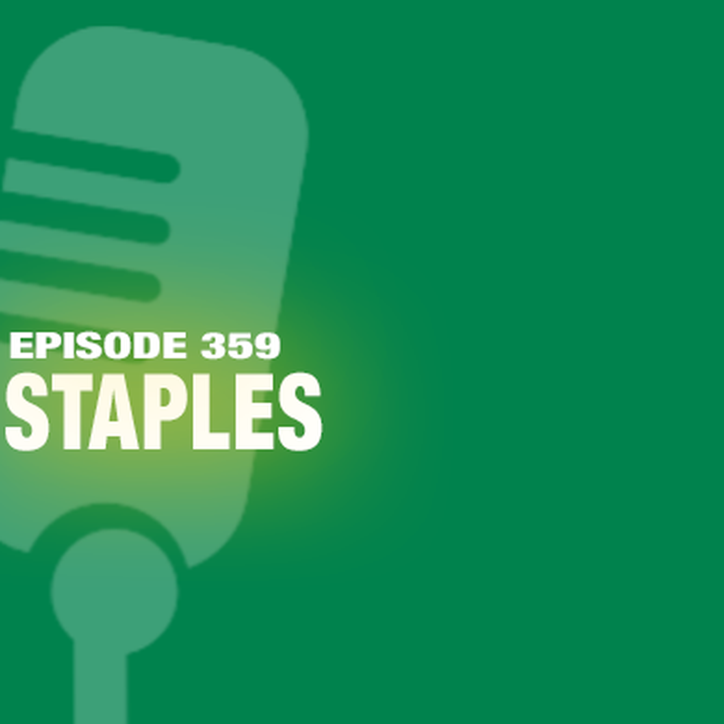 cover art for TWiL Episode 359: Staples