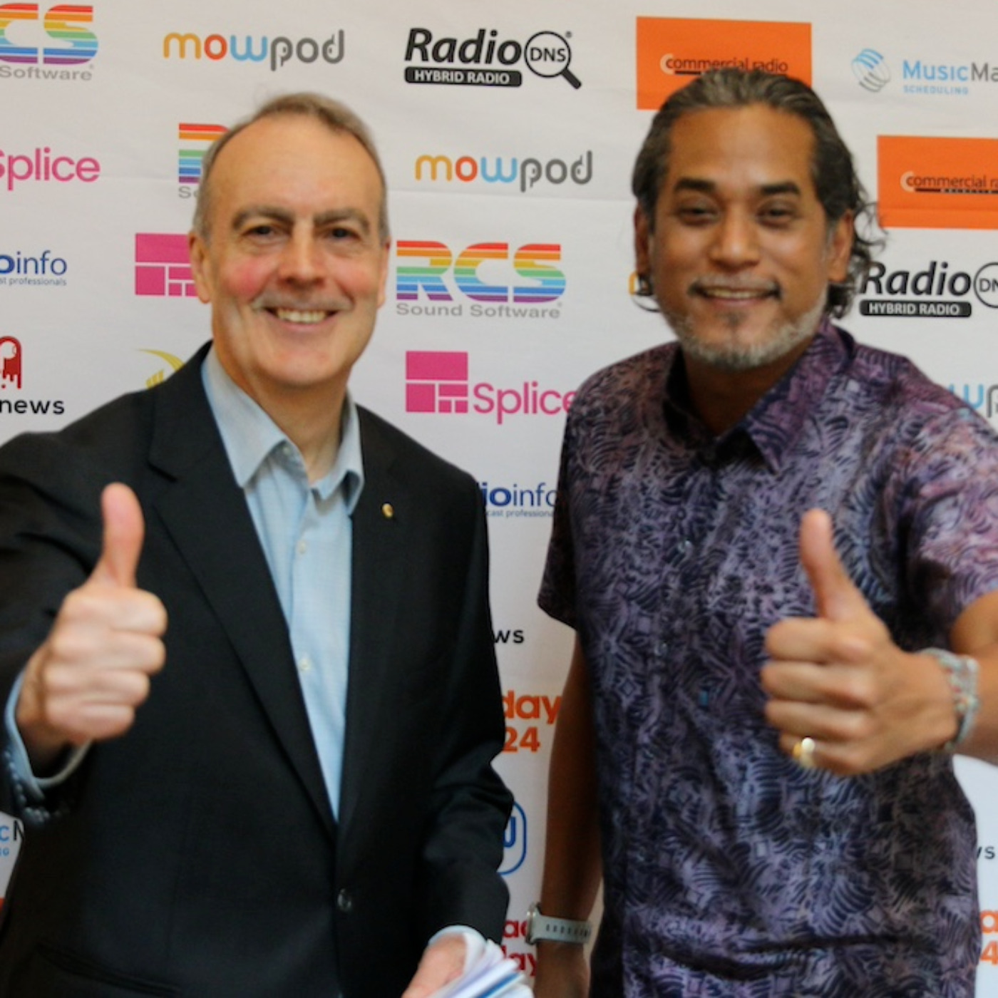 Former politician turned radio presenter KJ at Radiodays Asia 2024