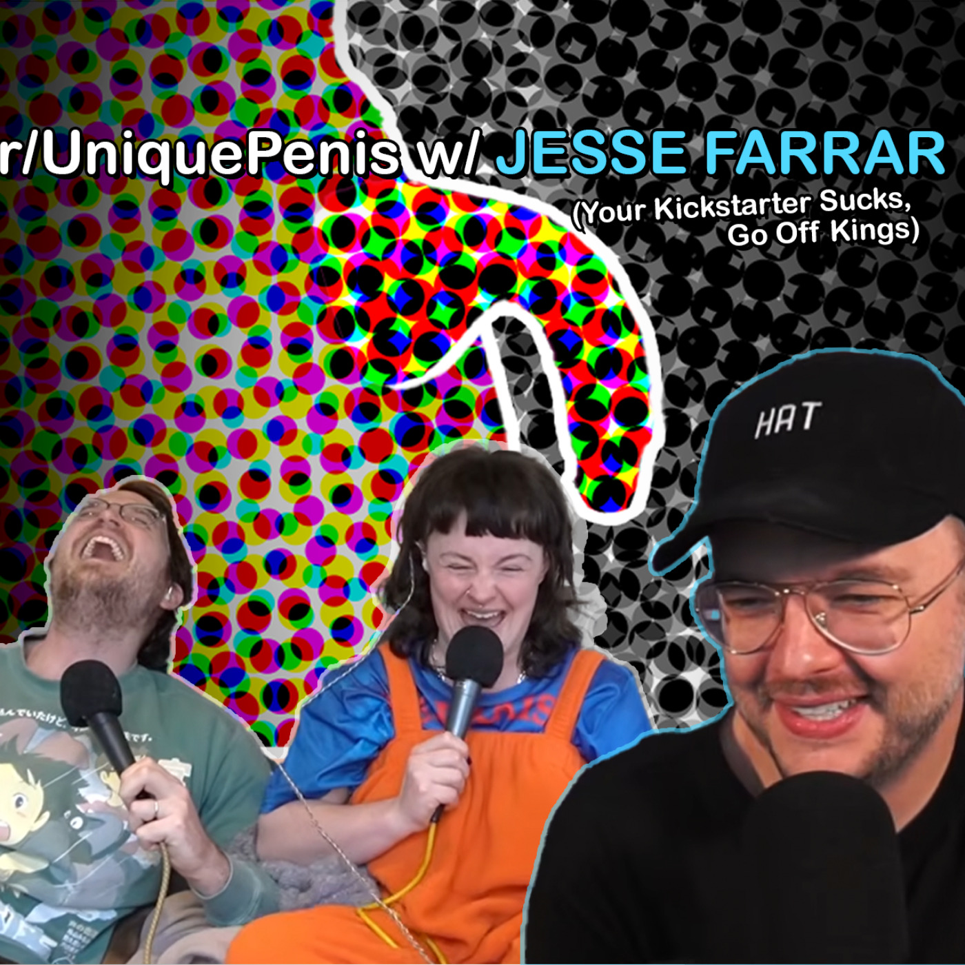 ep 383 - r/uniquepenis with JESSE FARRAR artwork