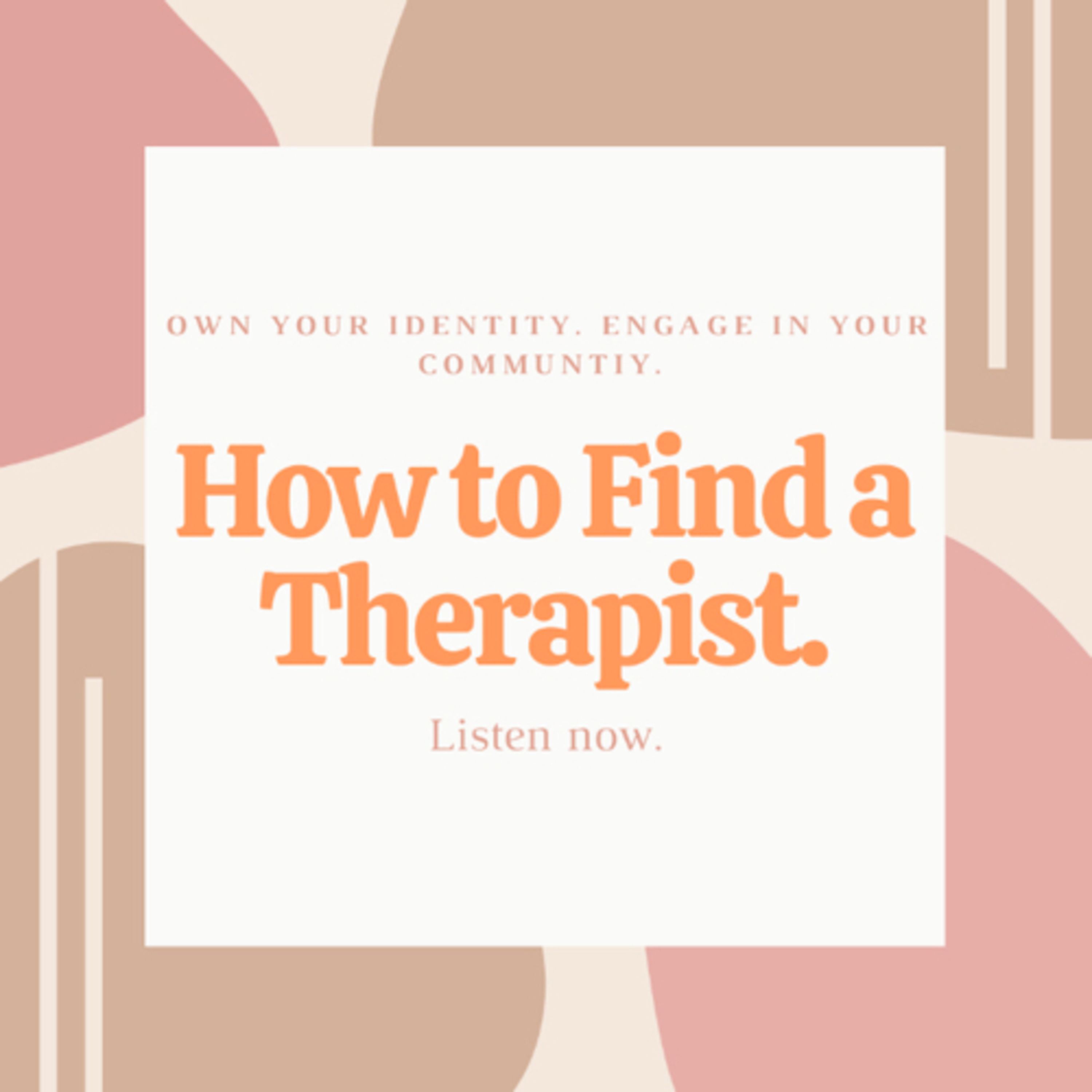 2. How to Find a Therapist