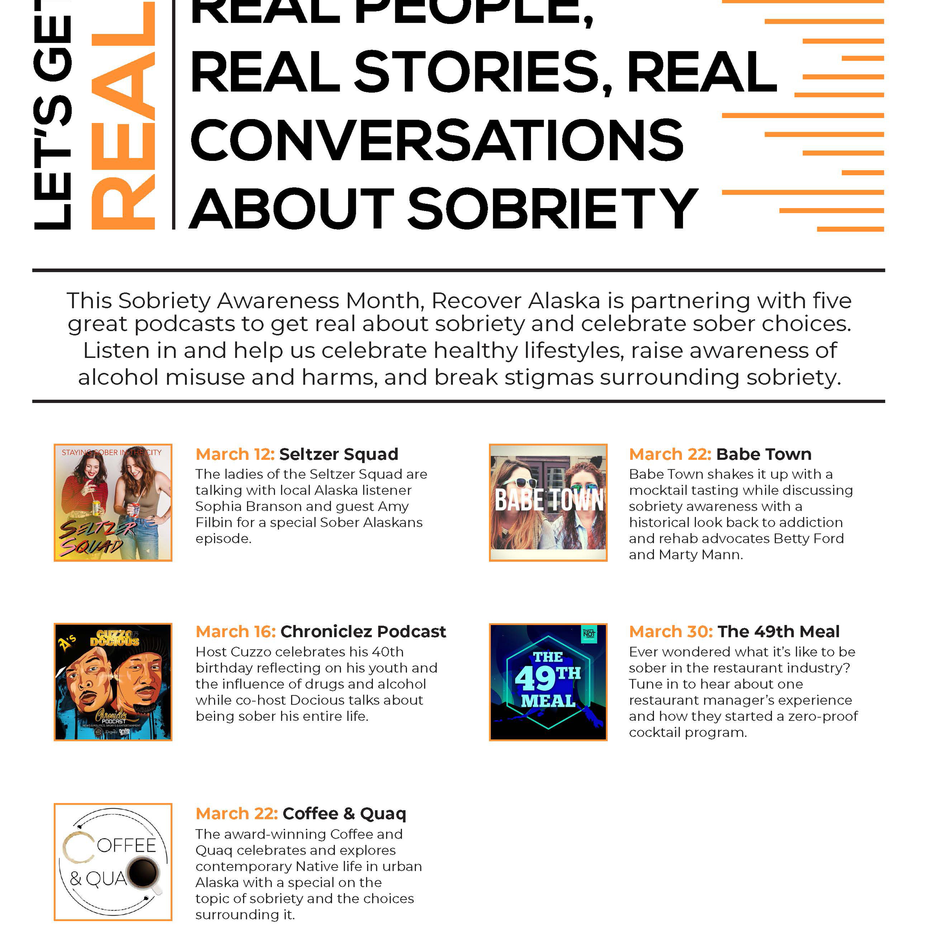 Recover Alaska Sobriety Awareness Month