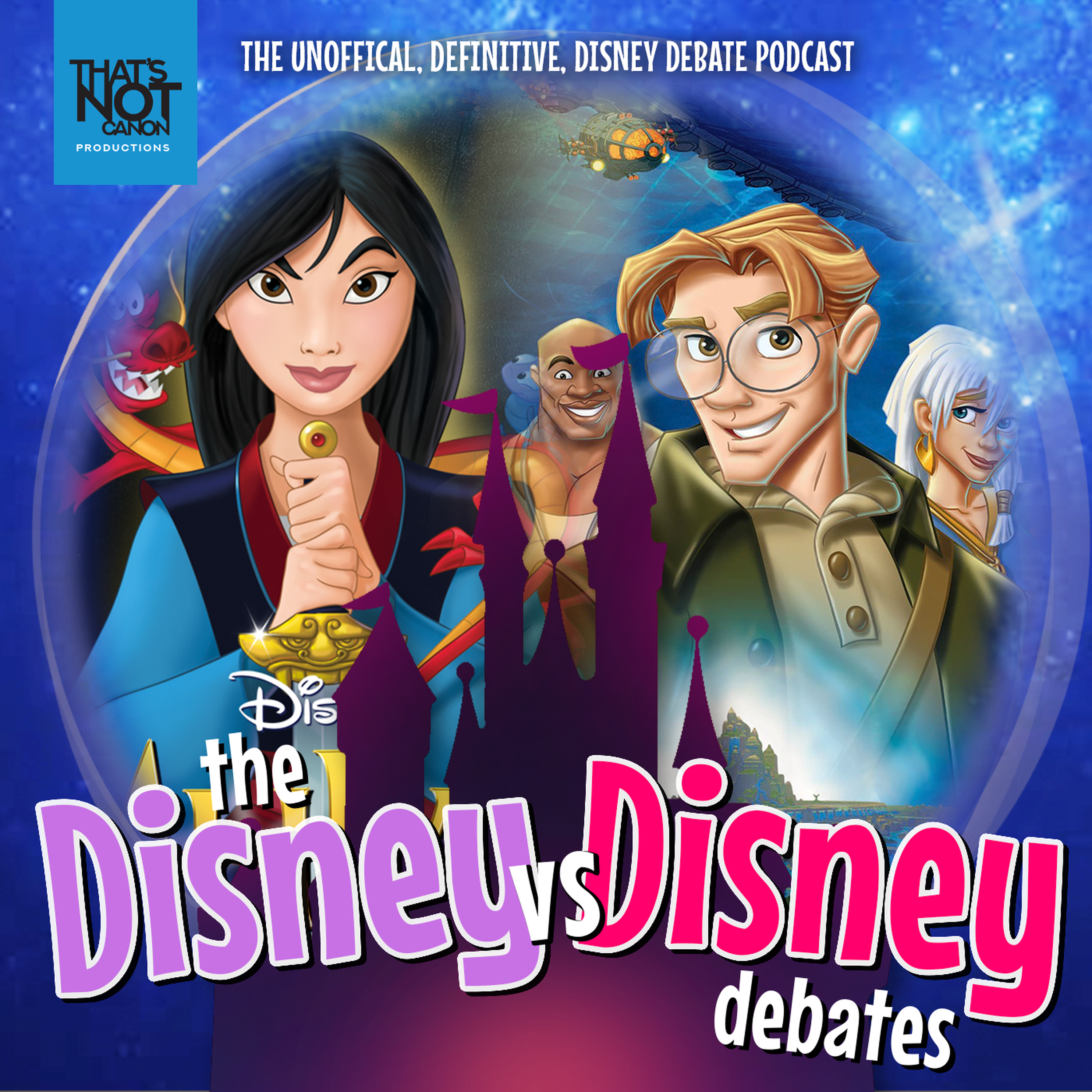 Atlantis vs Mulan episode artwork