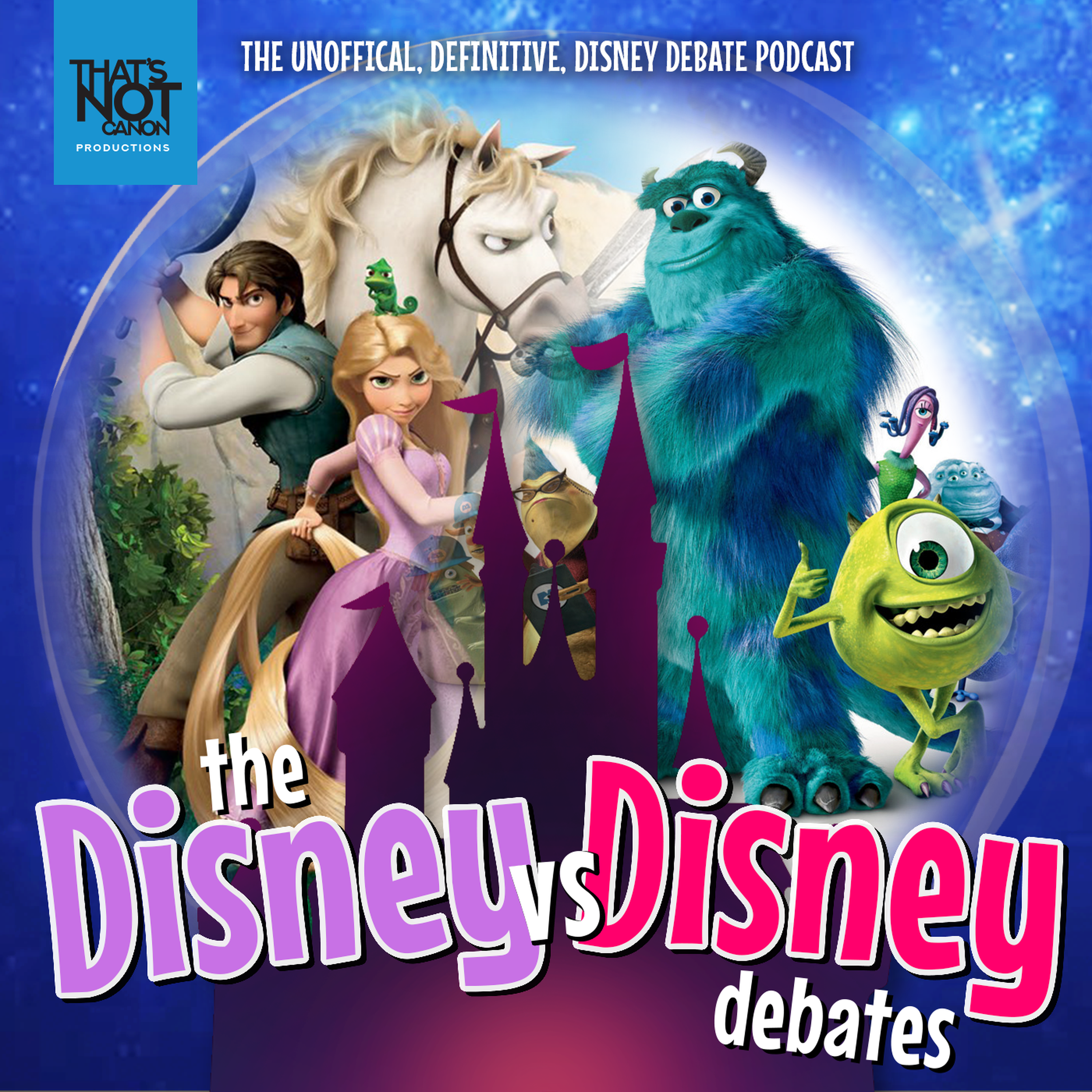 Monsters Inc vs Tangled episode artwork