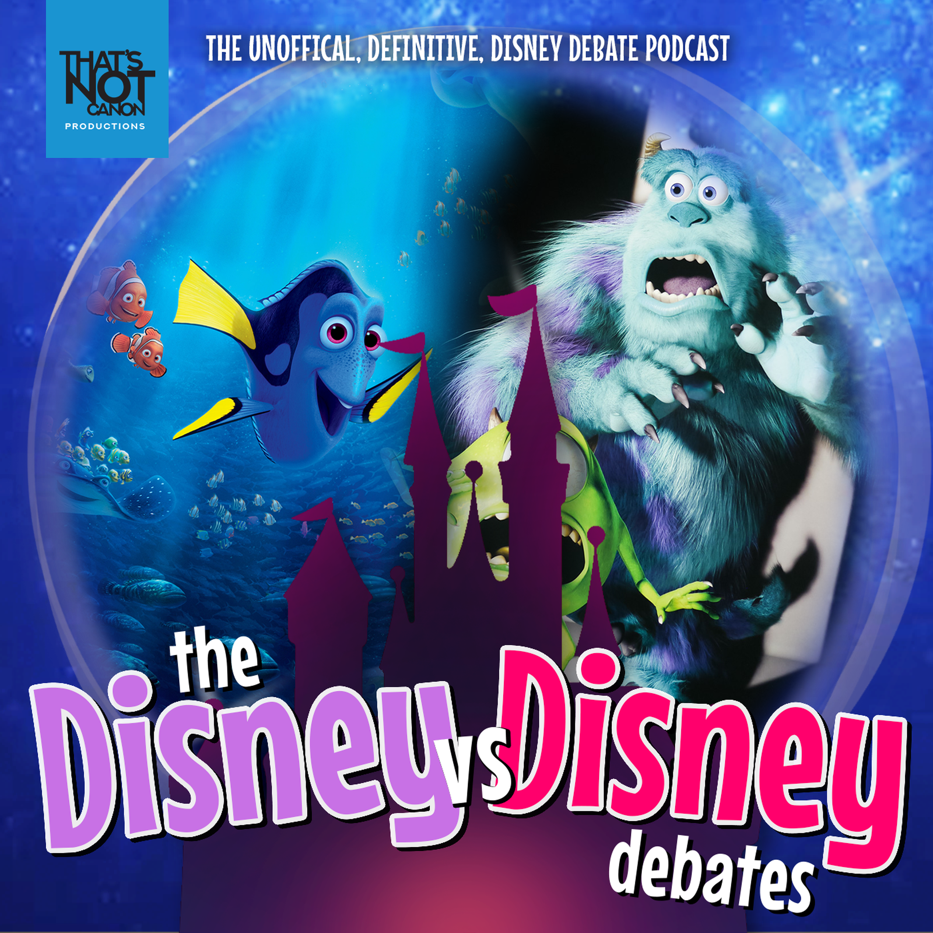 Finding Dory vs Monsters Inc episode artwork