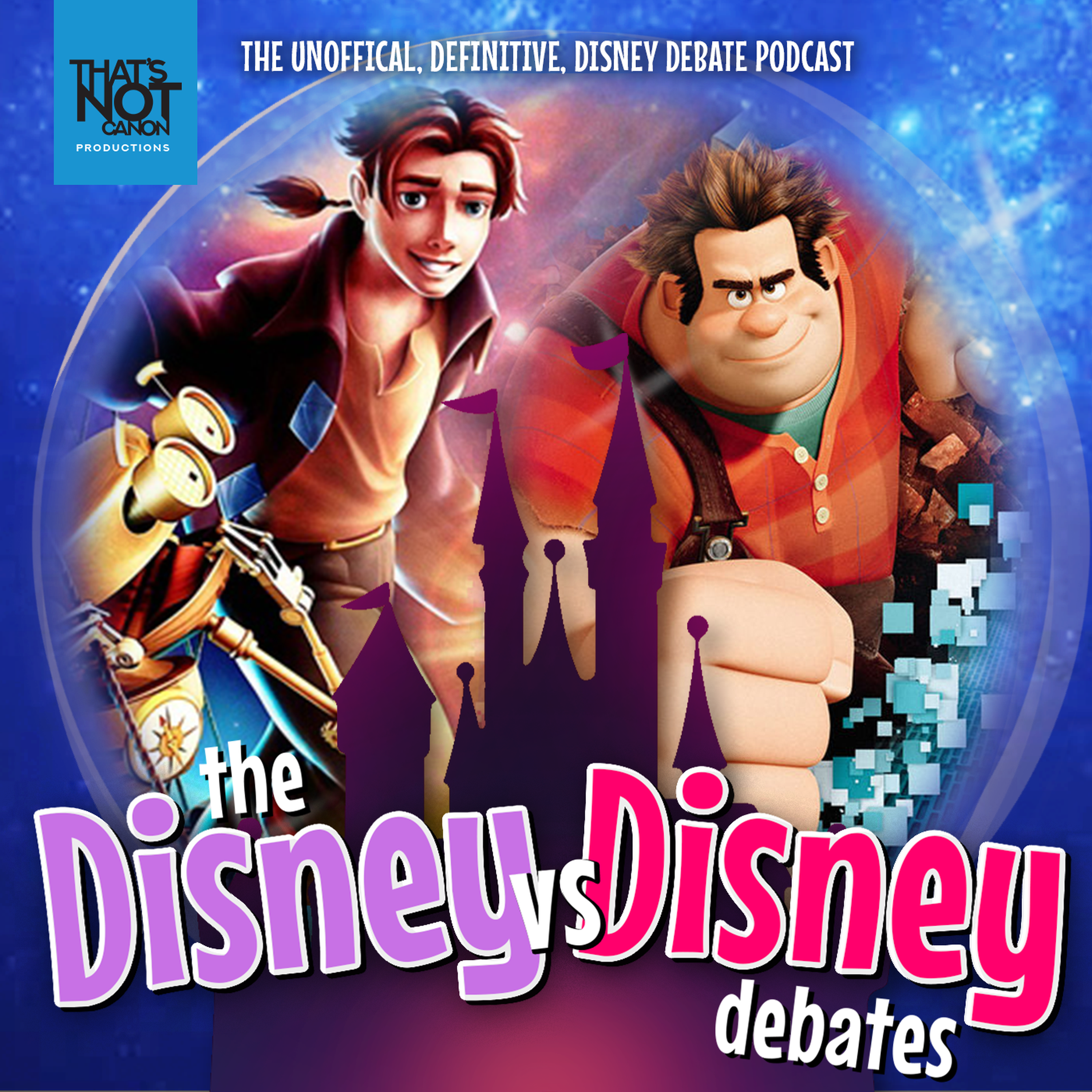 Wreck-it Ralph vs Treasure Planet episode artwork