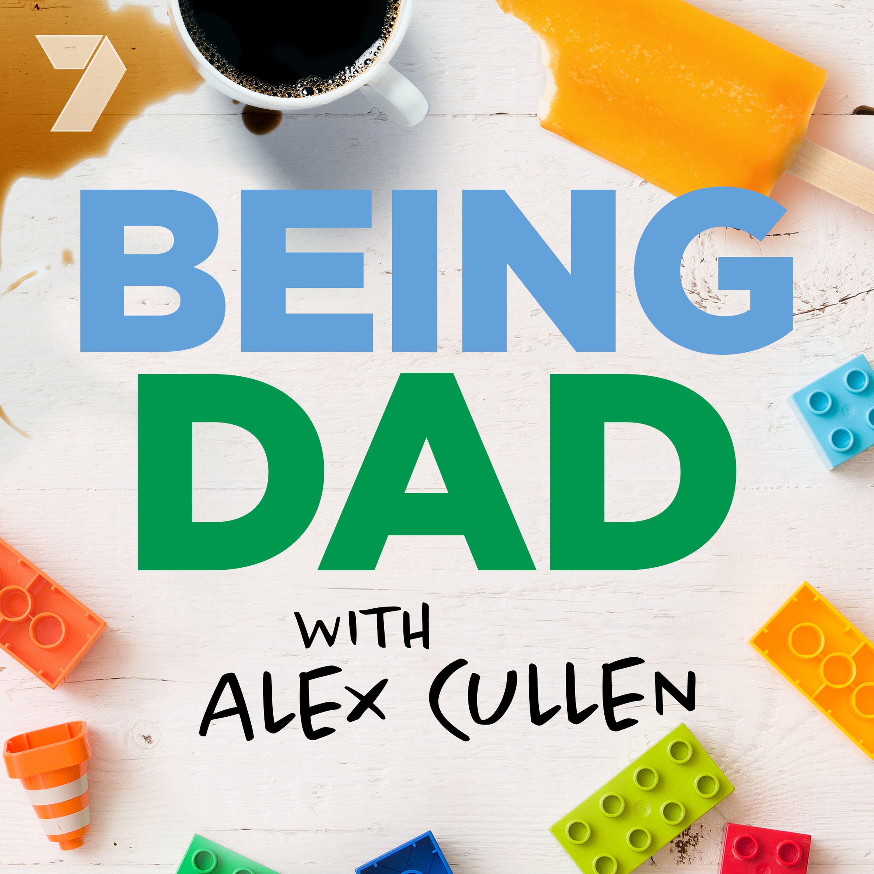 cover art for The Ups and Downs of Being Dad with Alex Laguna