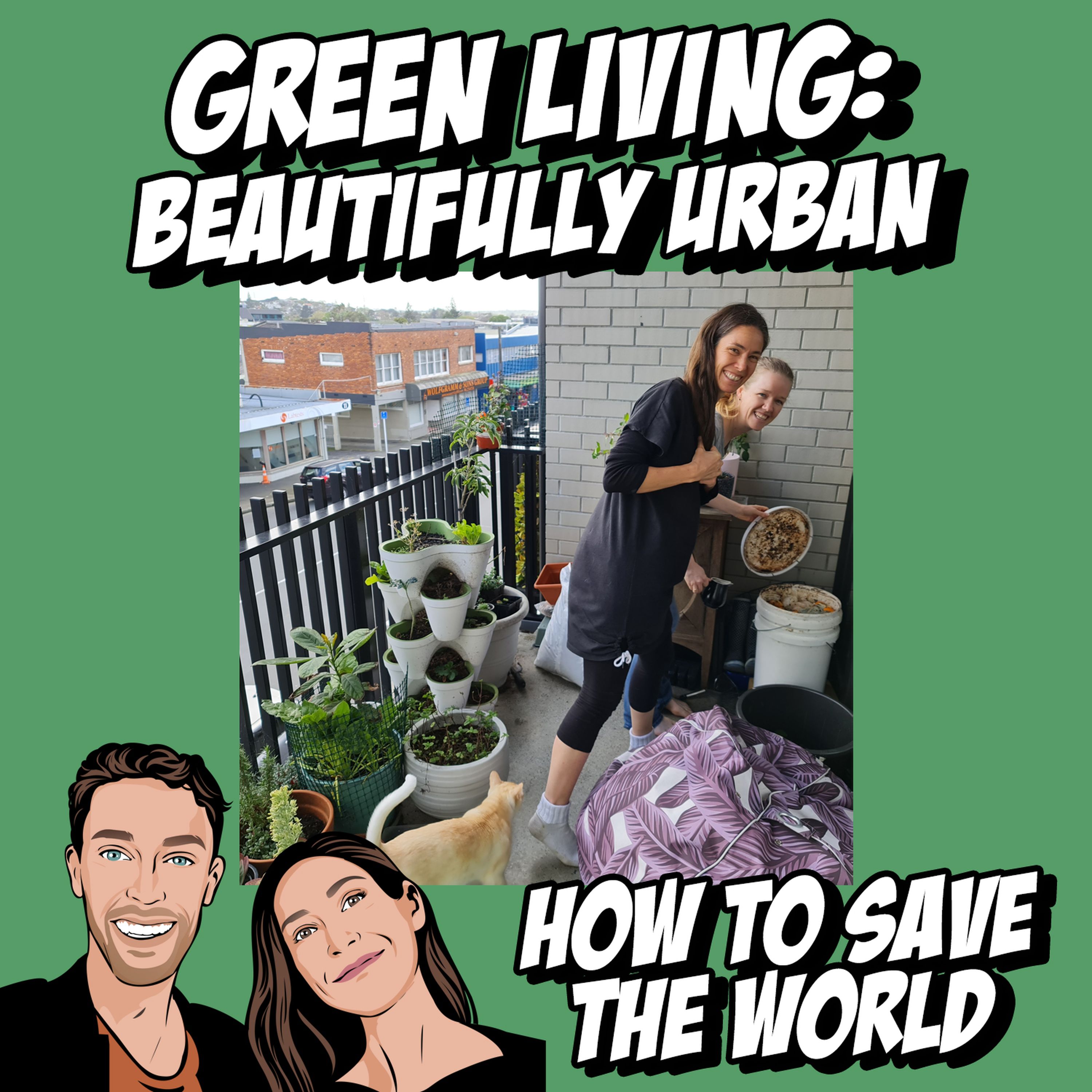 cover art for Green Living: Beautifully Urban