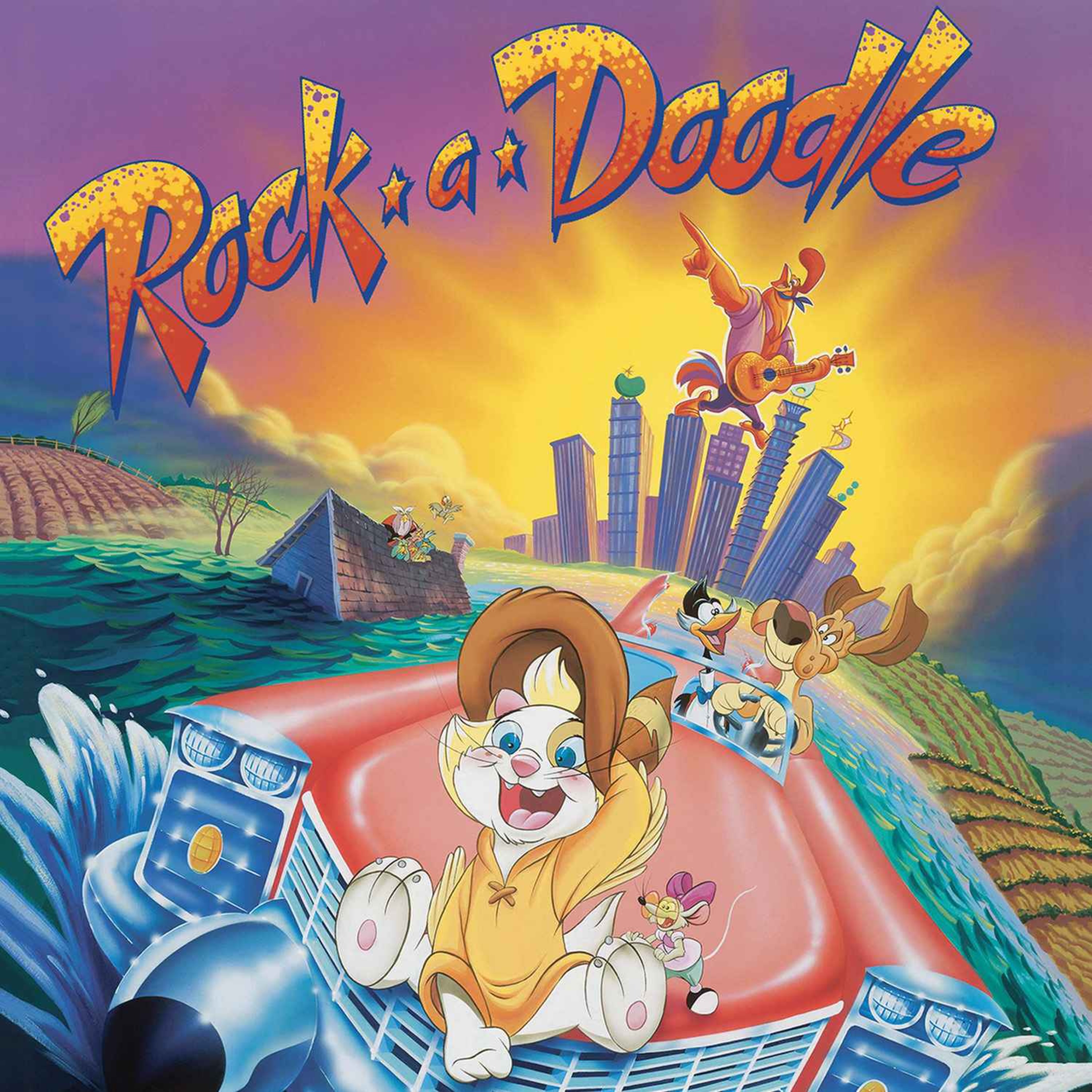 cover art for Rock-A-Doodle (1991)