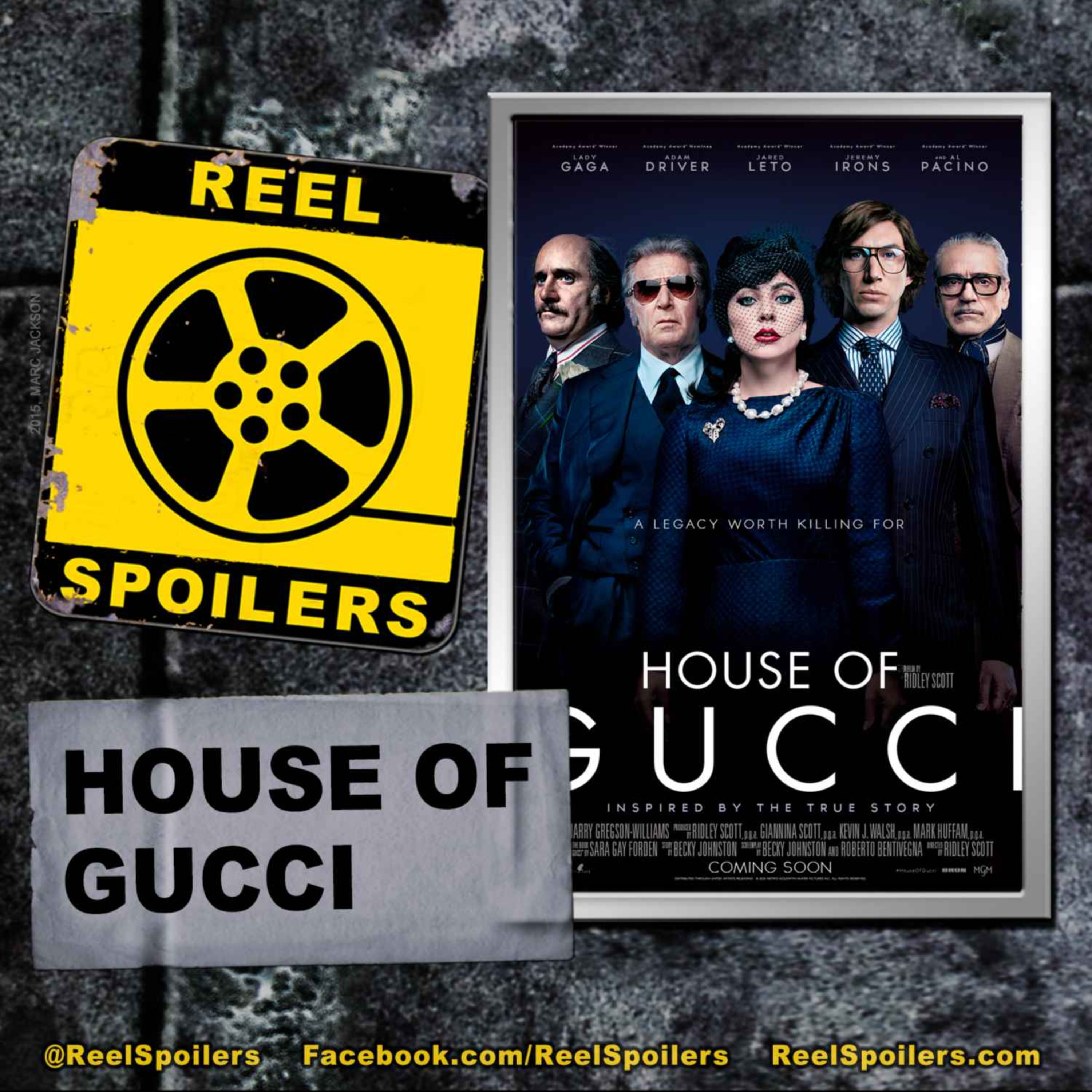 HOUSE OF GUCCI Starring Lady Gaga, Adam Driver, Al Pacino