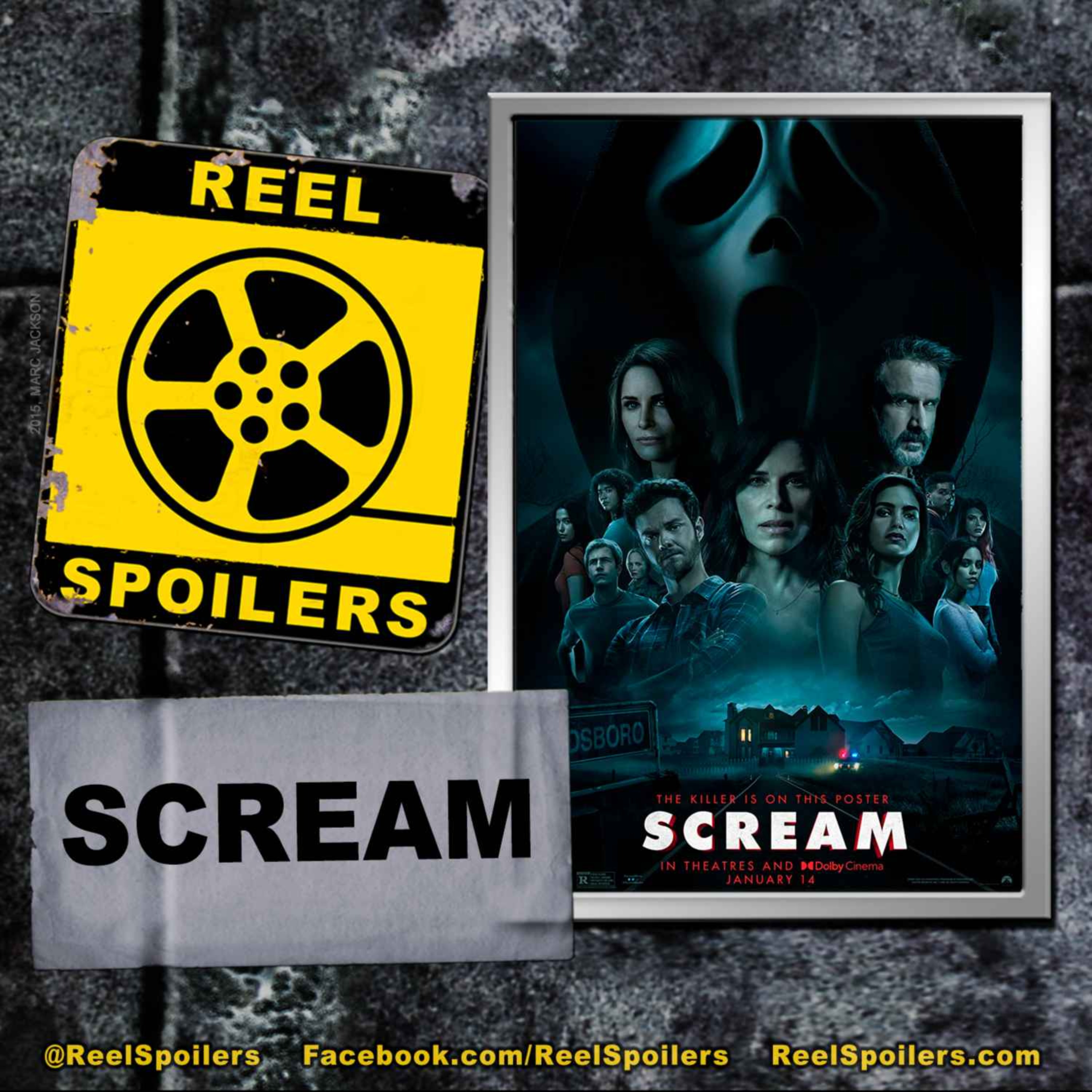 SCREAM (2022) Starring Neve Campbell, Courteney Cox, David Arquette Image