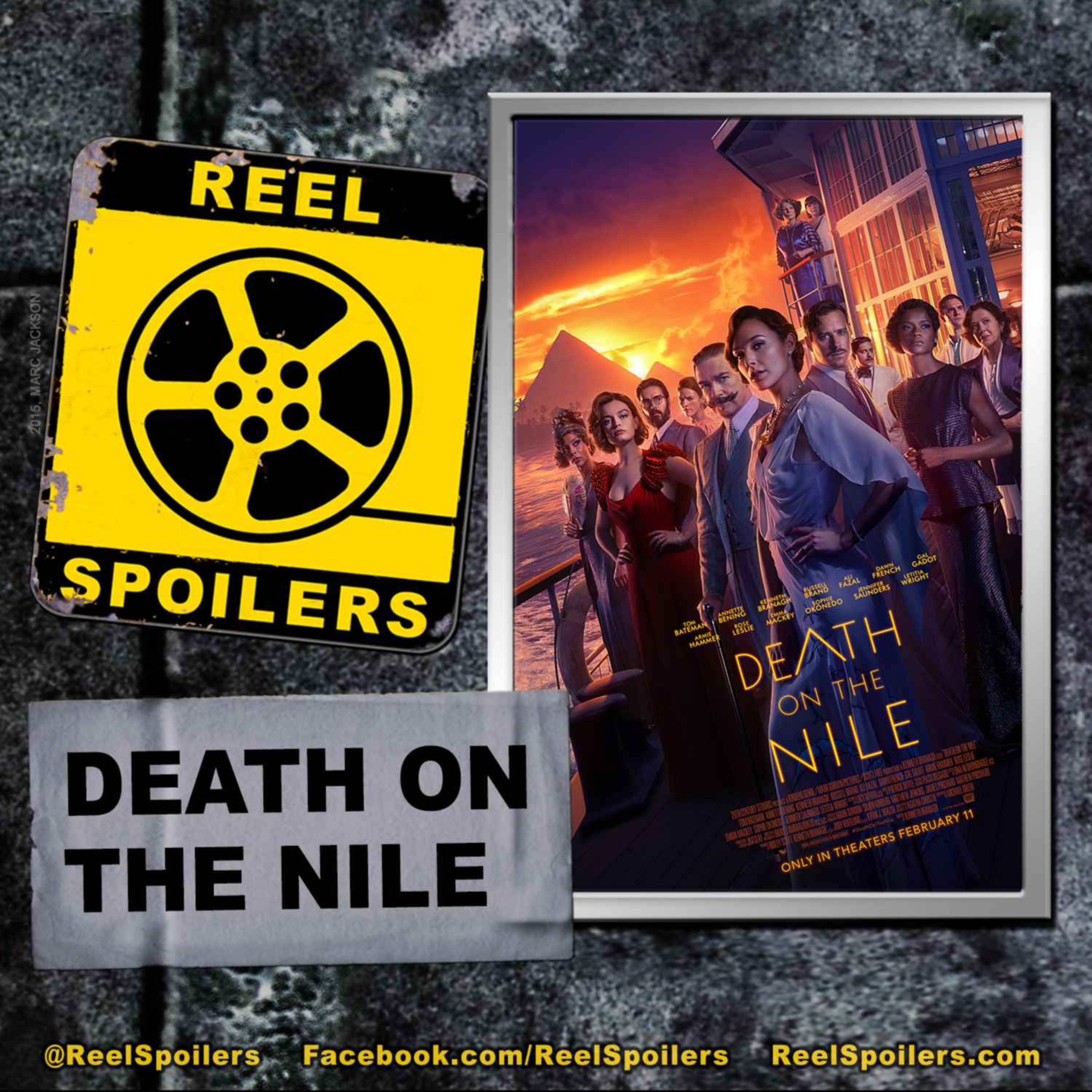 DEATH ON THE NILE Starring Kenneth Branagh, Annette Bening, Gal Gadot Image