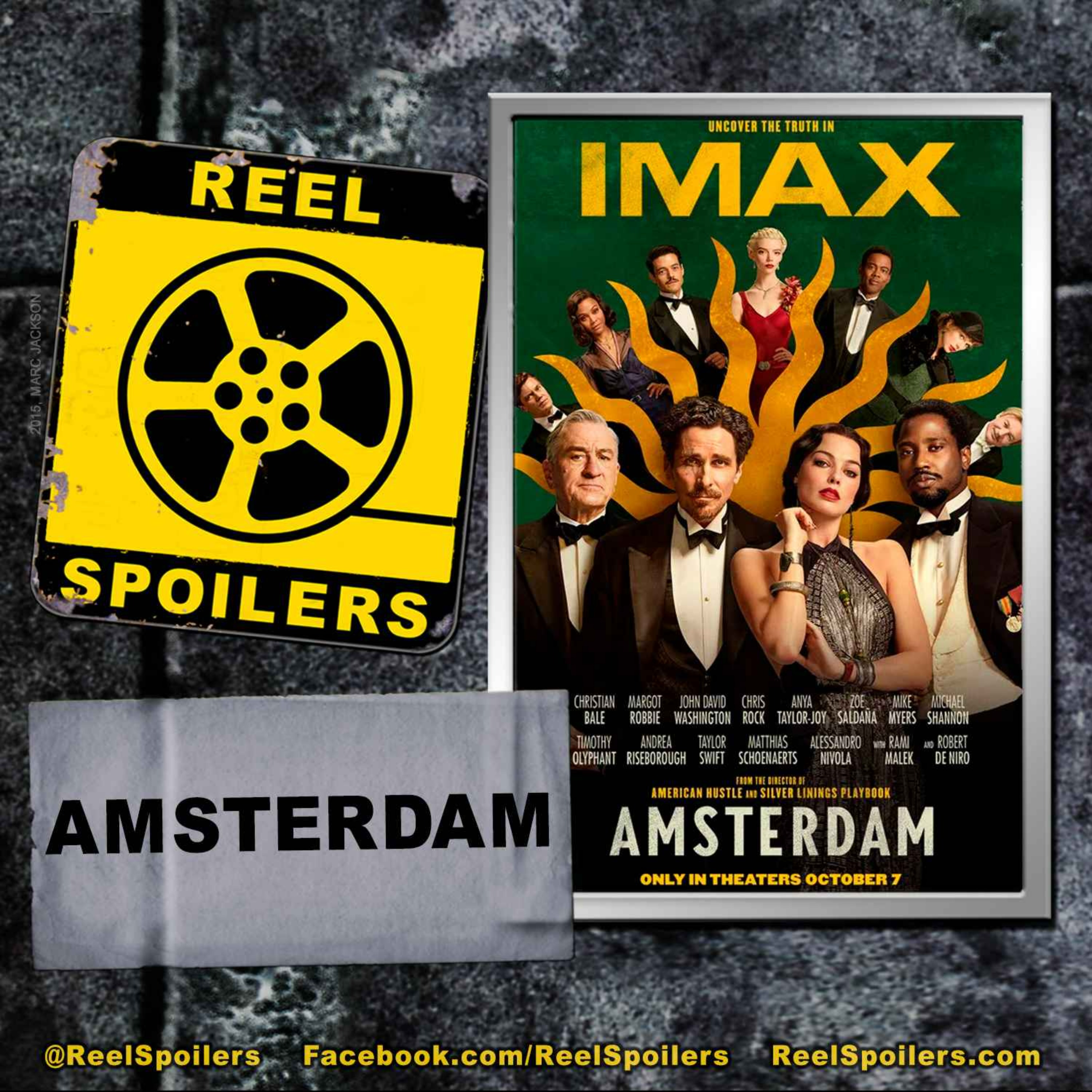 AMSTERDAM Starring Christian Bale, Margot Robbie, John David Washington Image