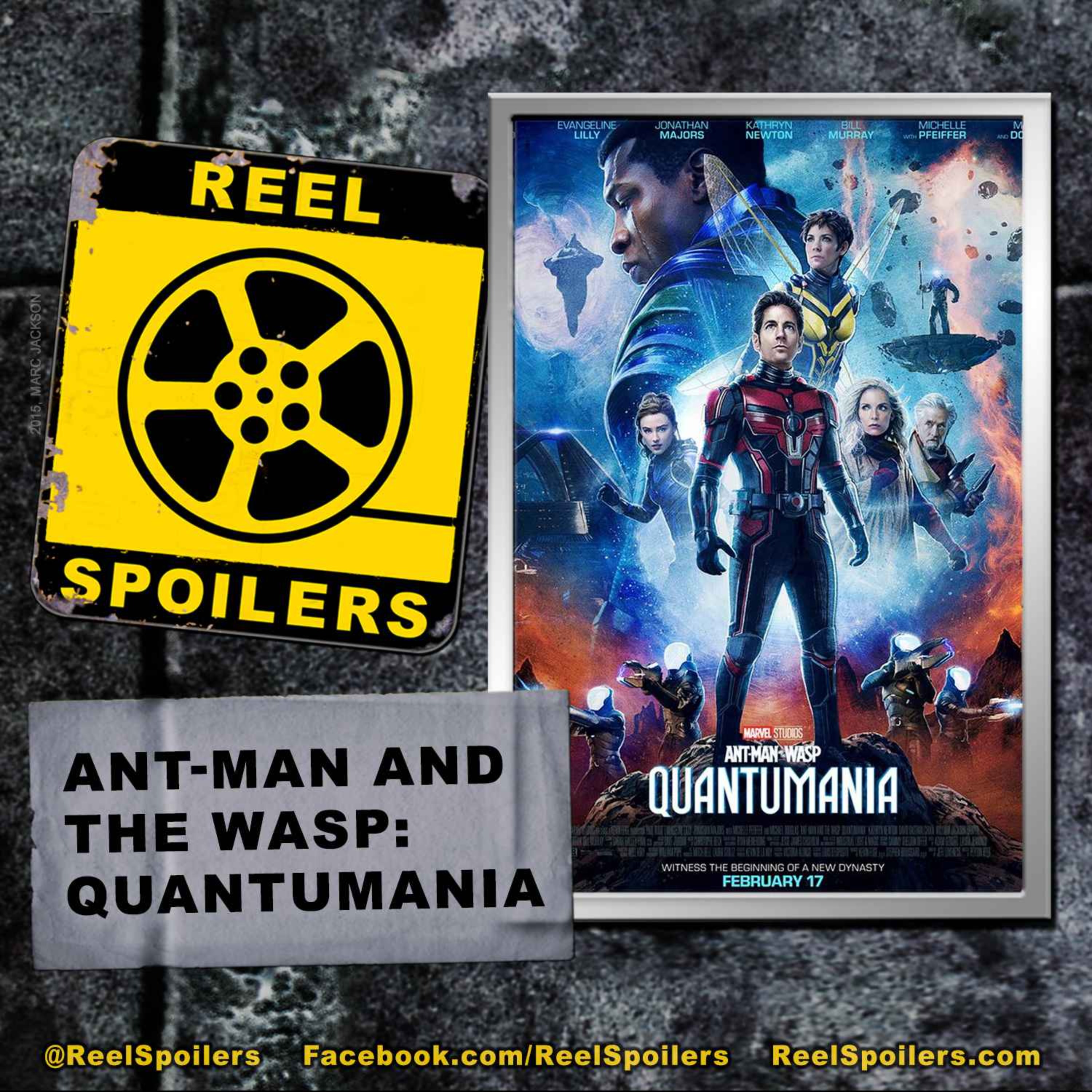 ANT-MAN AND THE WASP: QUANTUMANIA Starring Paul Rudd, Michelle Pfeiffer, Michael Douglas