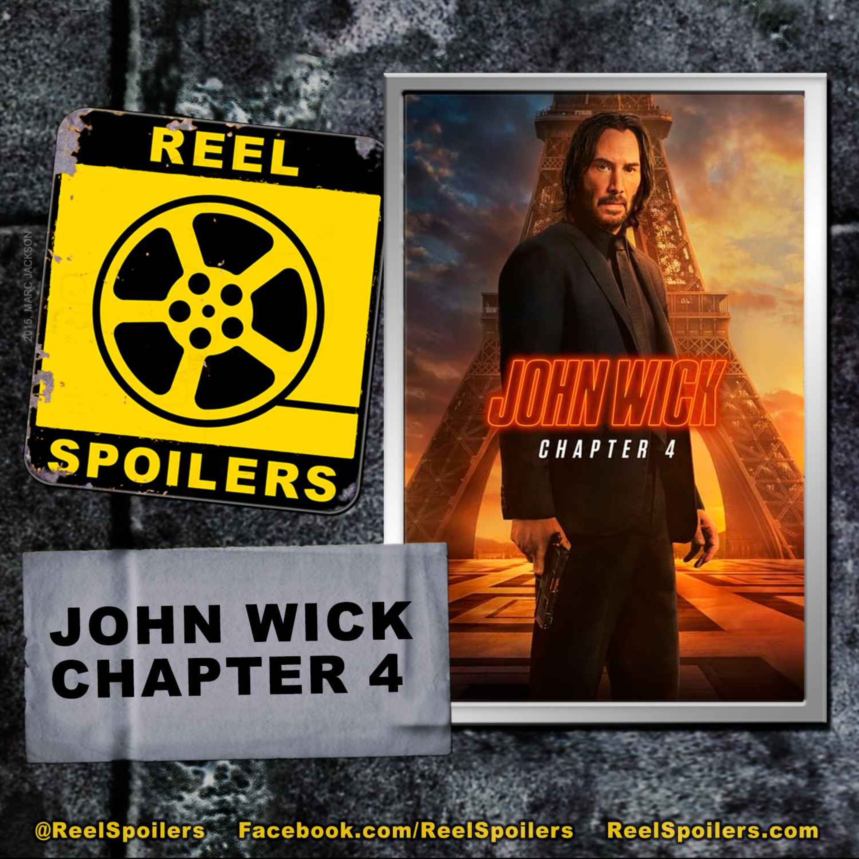 JOHN WICK CHAPTER 4 Starring Keanu Reeves, Donnie Yen, Bill Skarsgård, Lance Reddick