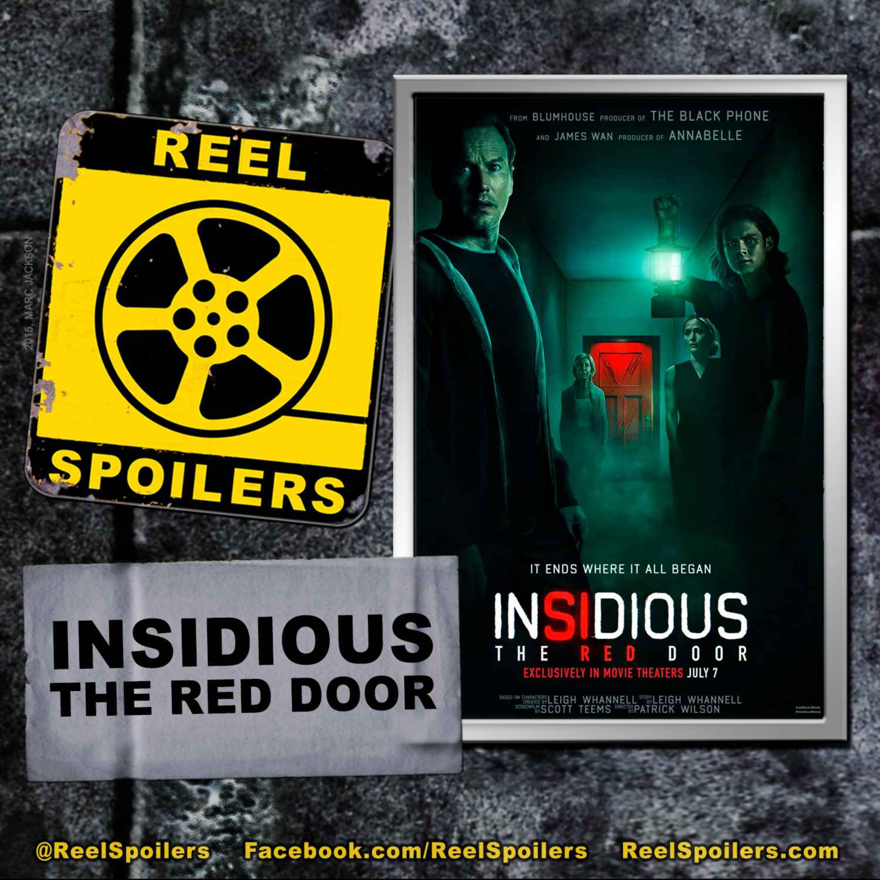 INSIDIOUS: THE RED DOOR Starring Patrick Wilson, Ty Simpkins, Lin Shaye