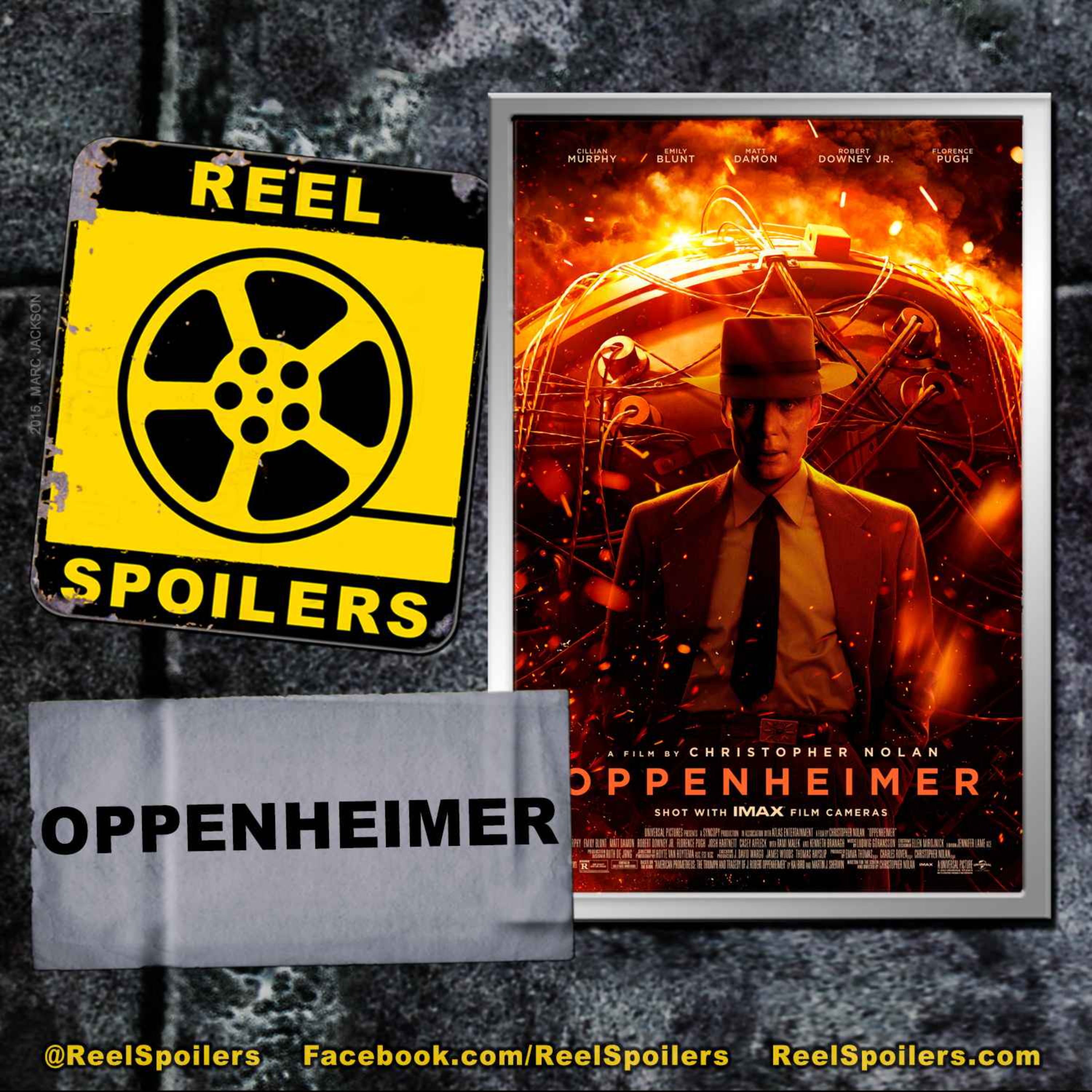 OPPENHEIMER Starring Cillian Murphy, Robert Downey Jr., Emily Blunt