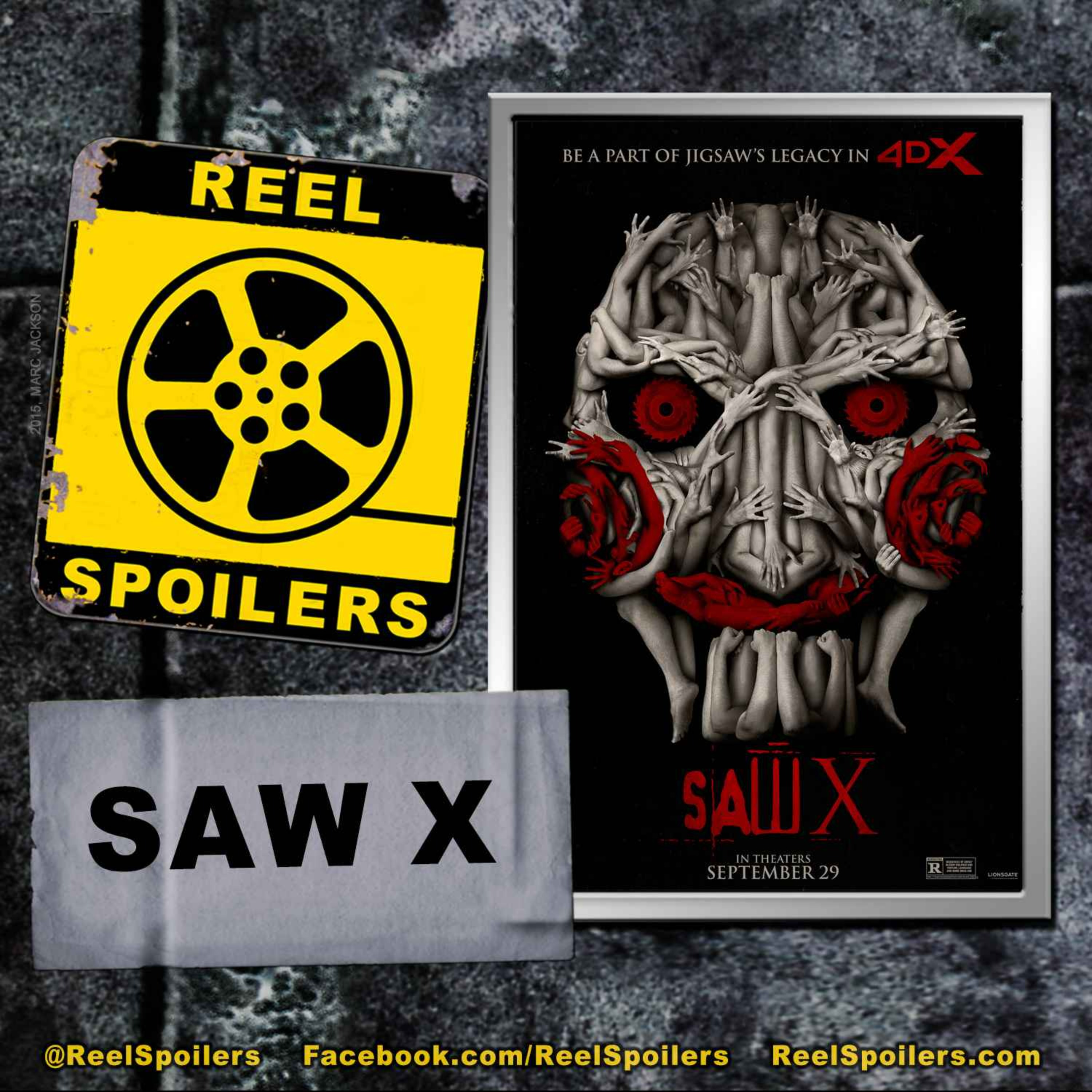 cover art for SAW X Starring Tobin Bell, Shawnee Smith, Synnøve Macody Lund