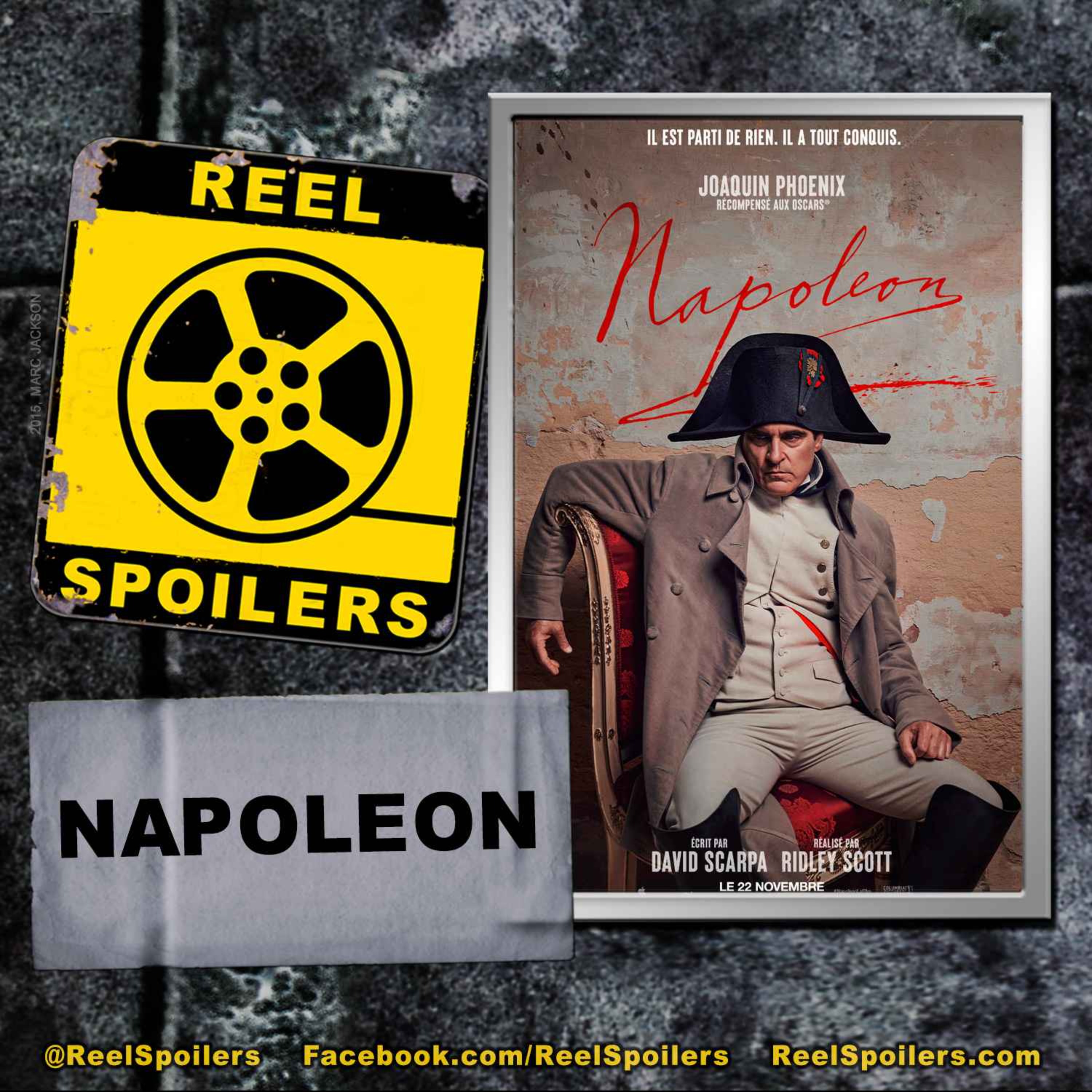 NAPOLEON Starring Joaquin Phoenix, Vanessa Kirby, Matthew Needham