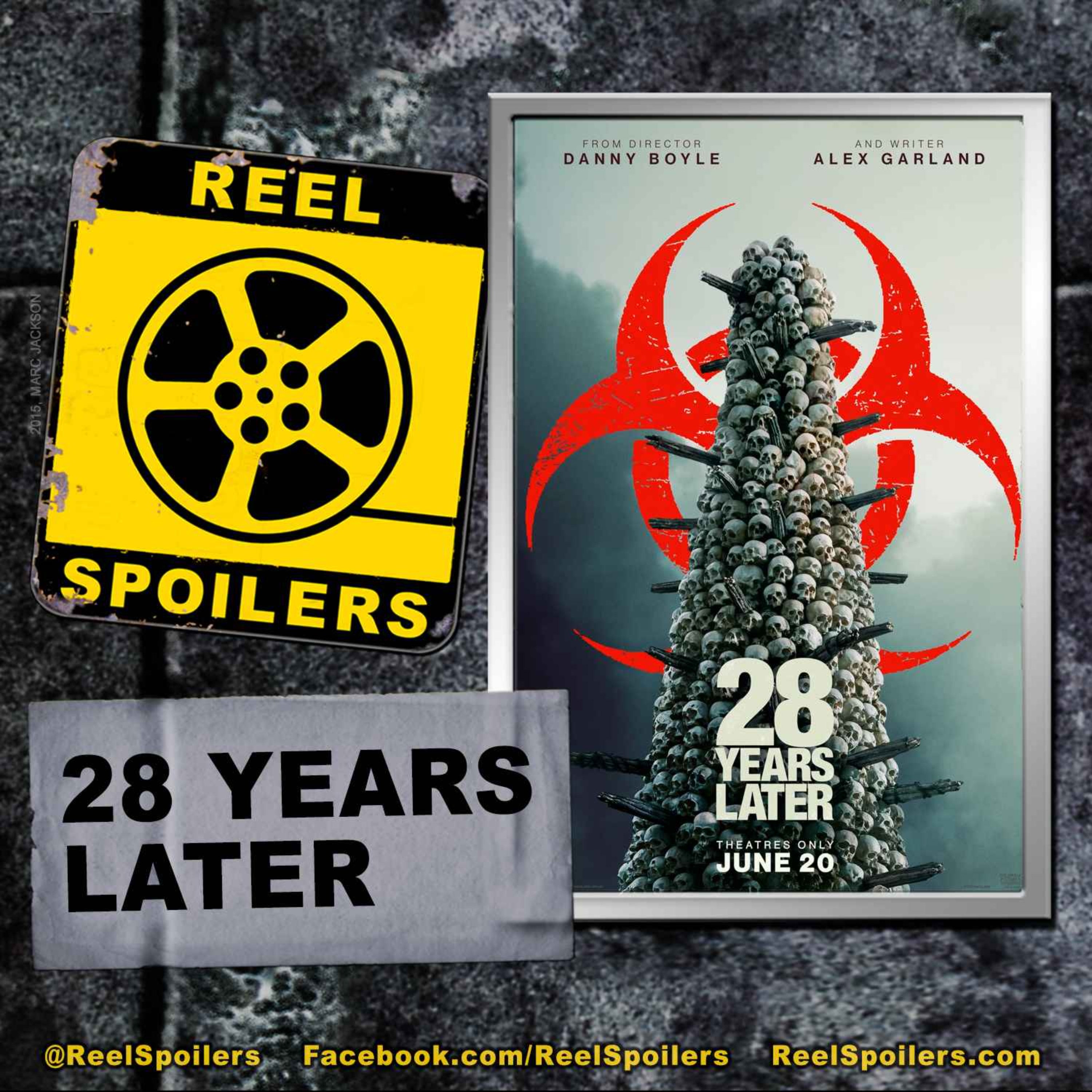 28 YEARS LATER Starring Alfie Williams, Jodie Comer, Aaron Taylor-Johnson, Ralph Fiennes