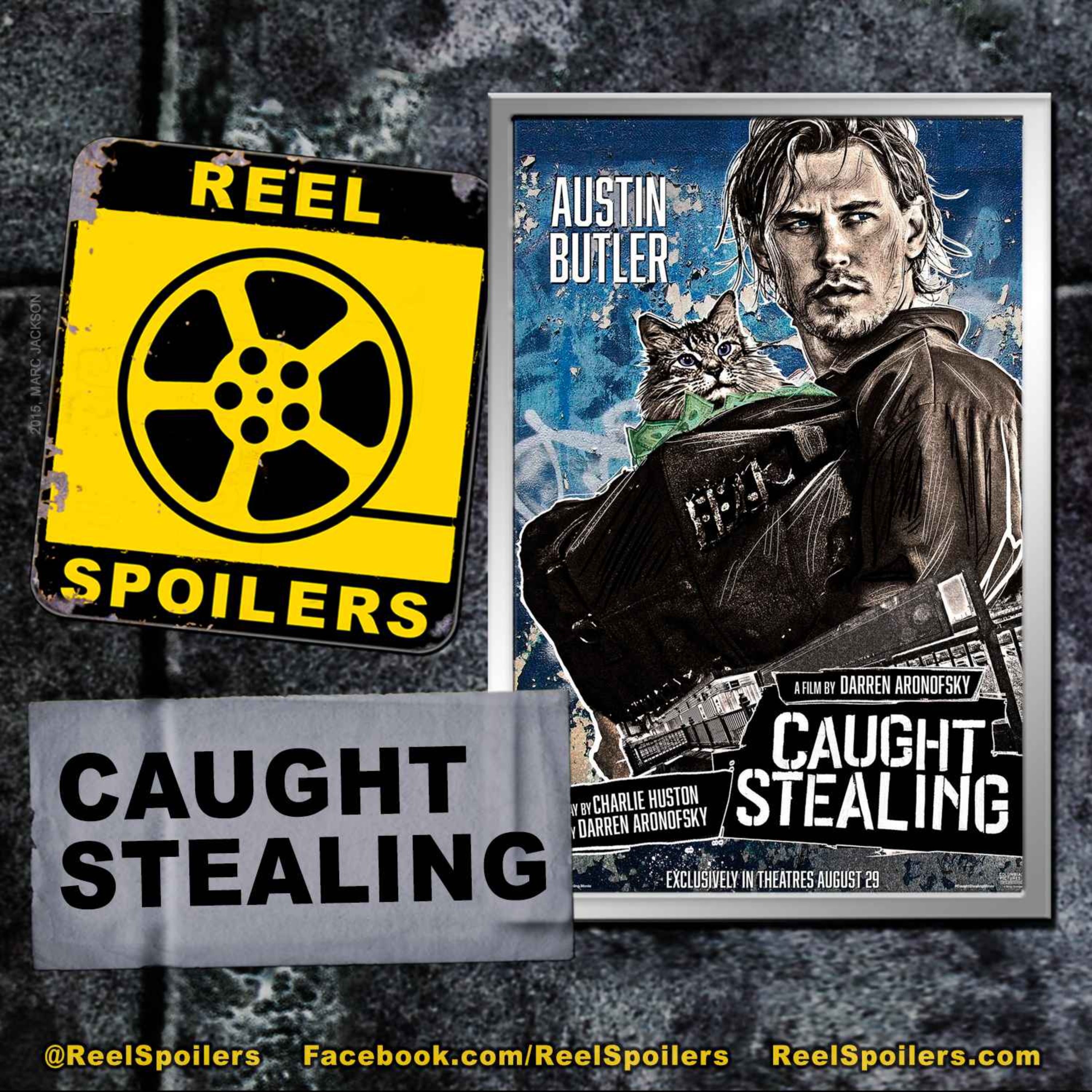 CAUGHT STEALING Starring Austin Butler, Regina King, Zoë Kravitz, Matt Smith