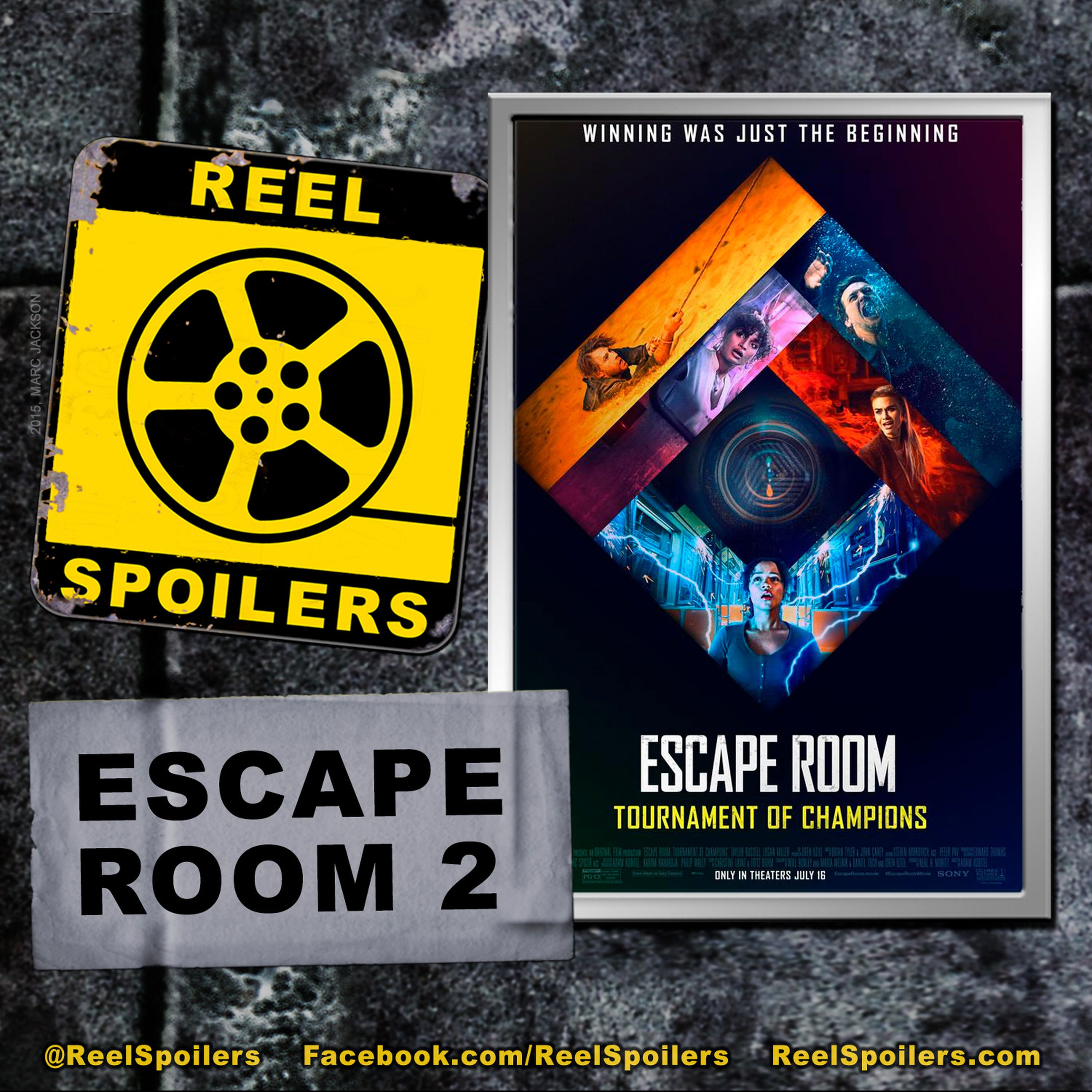ESCAPE ROOM 2 Starring Taylor Russell, Logan Miller, Thomas Cocquerel Image
