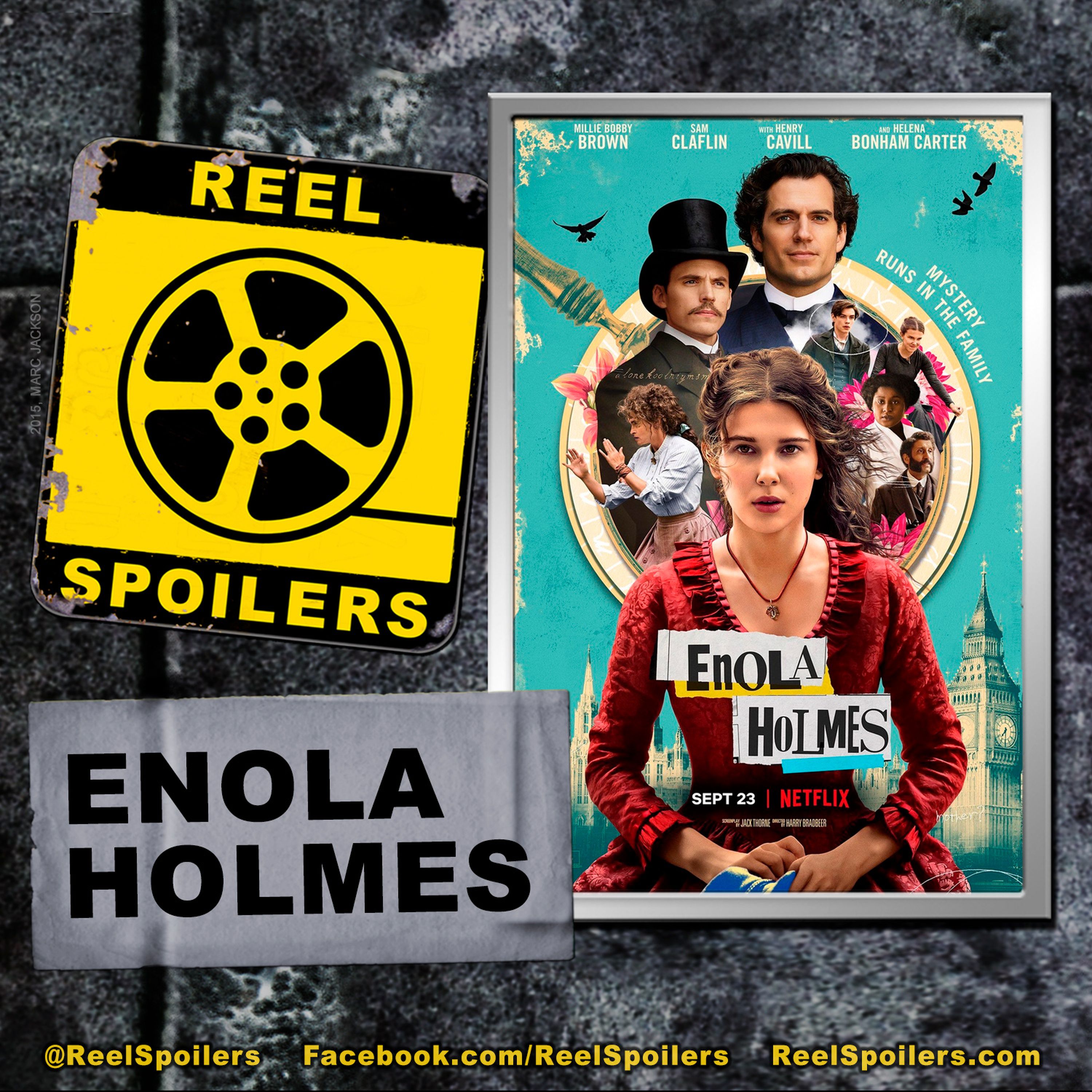 ENOLA HOLMES Starring Millie Bobby Brown, Henry Cavill, Sam Claflin Image