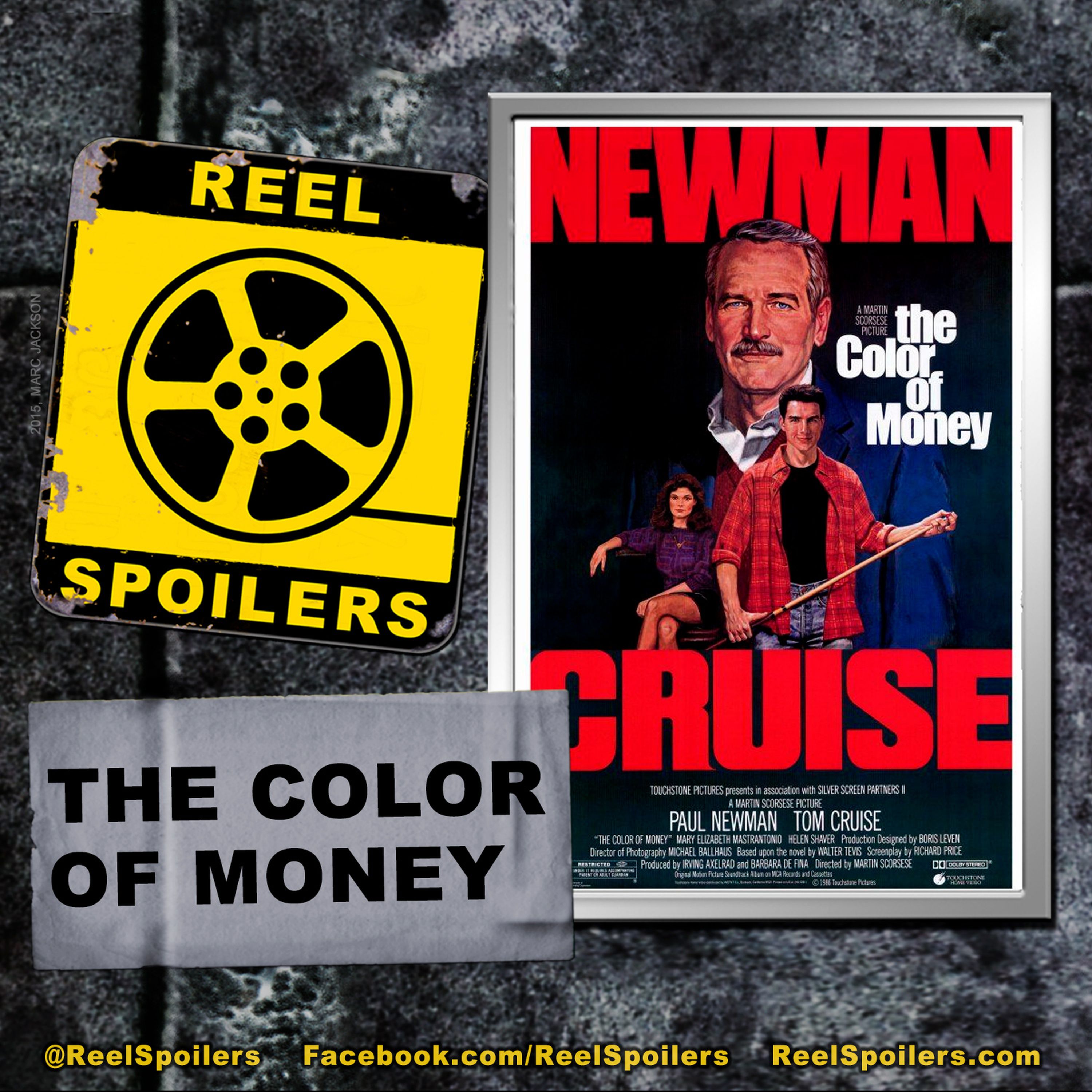 THE COLOR OF MONEY Starring Paul Newman, Tom Cruise, Mary Elizabeth Mastrantonio Image