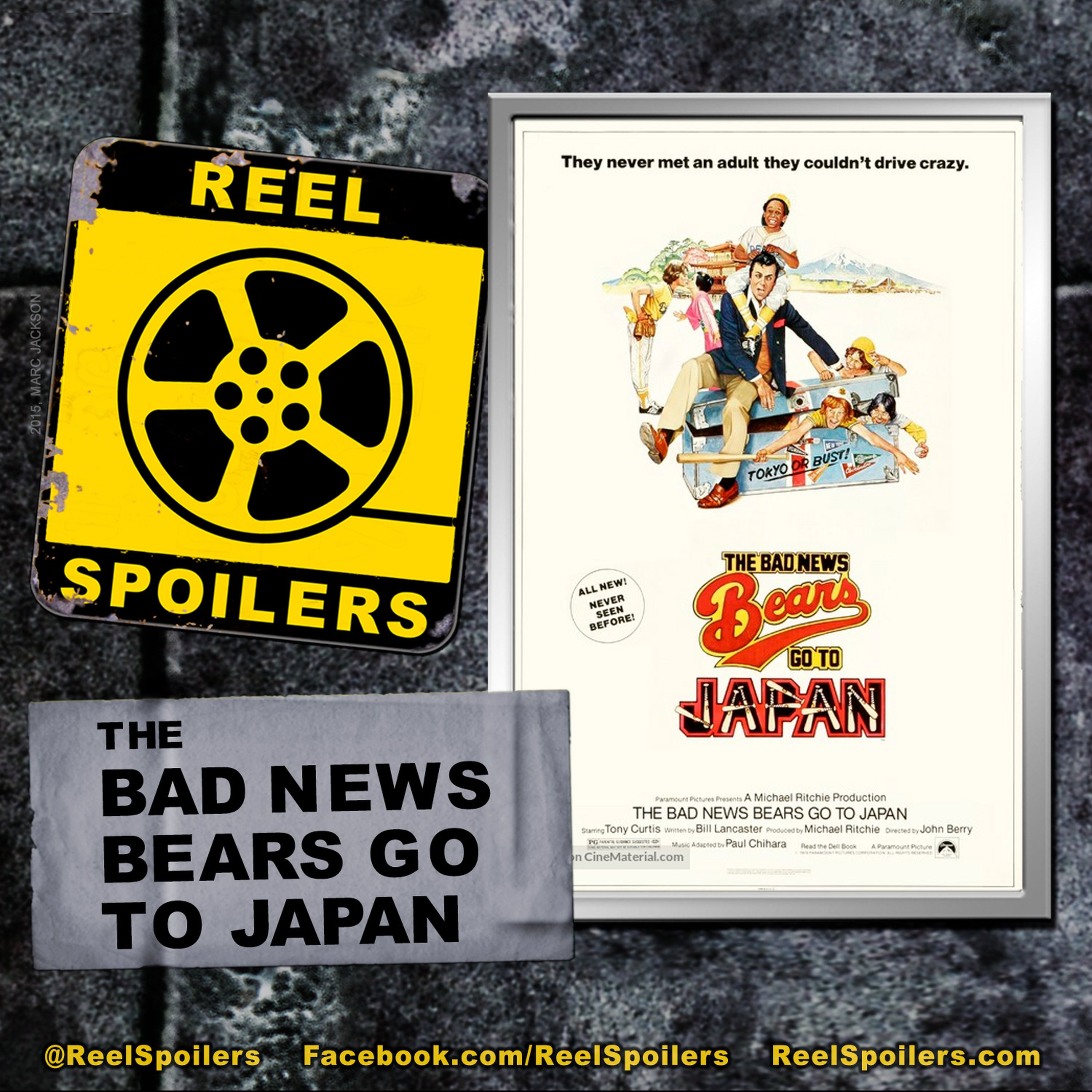 THE BAD NEWS BEARS GO TO JAPAN Starring Tony Curtis, Jackie Earle Haley Image