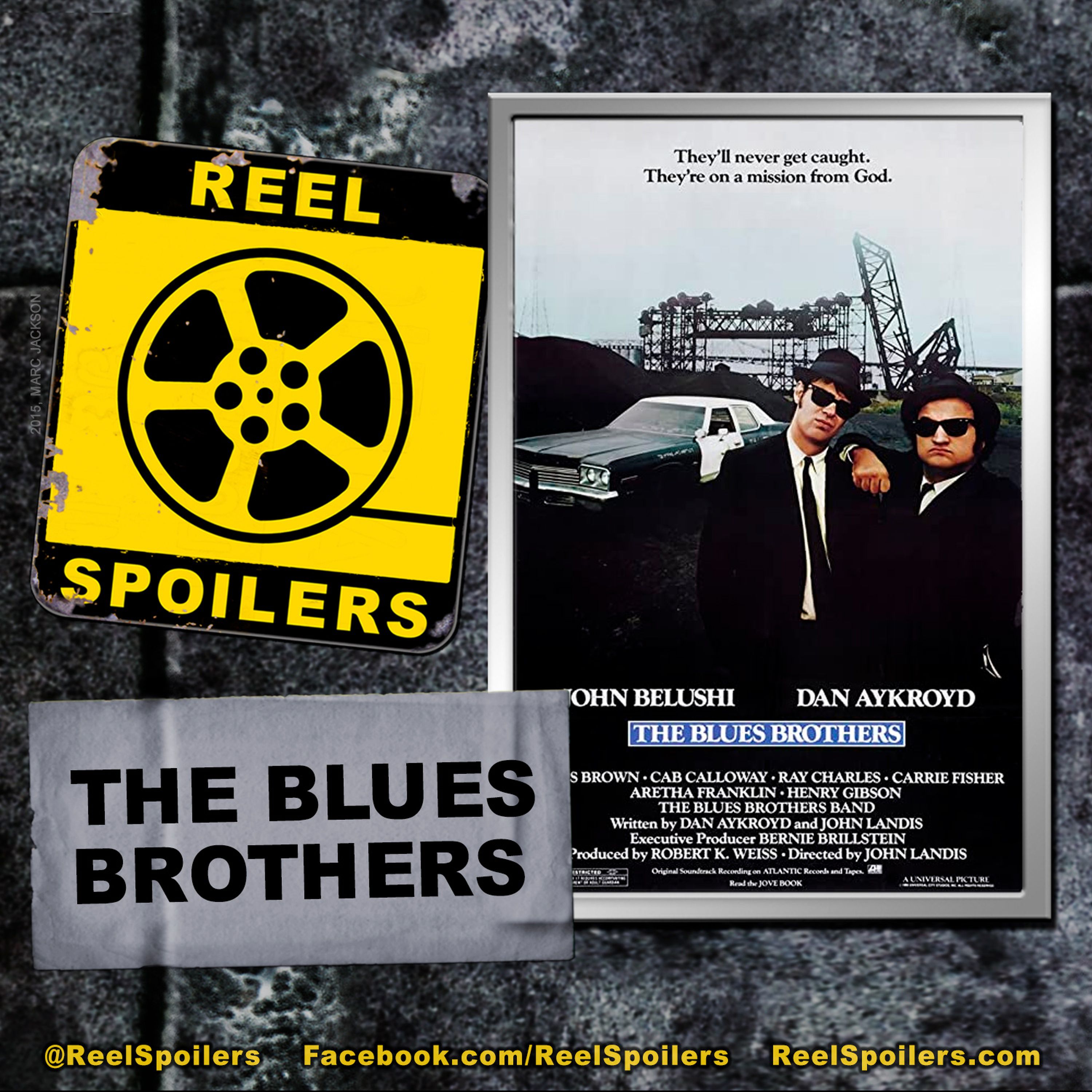 THE BLUES BROTHERS Starring John Belushi, Dan Aykroyd Image