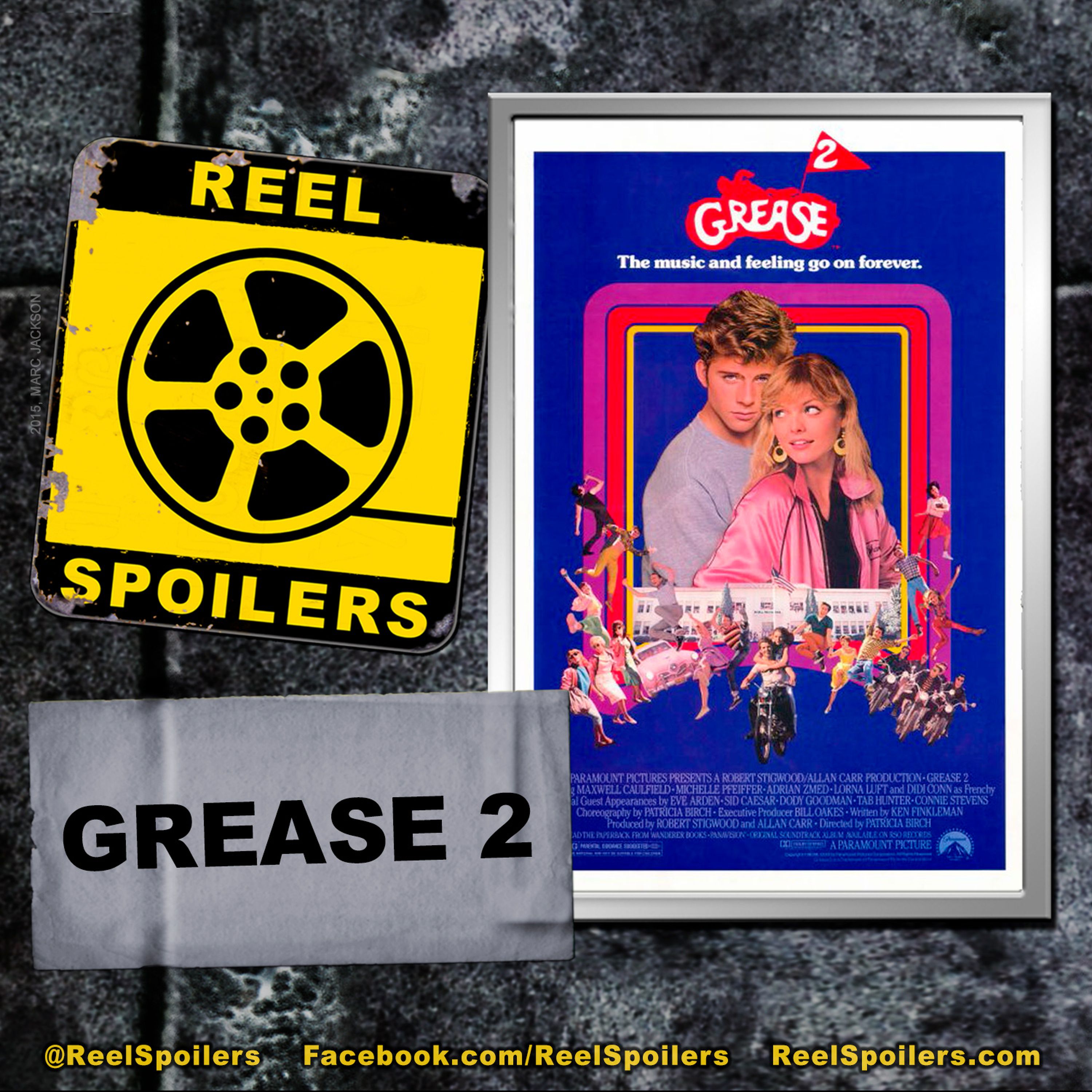 GREASE 2 Starring Michelle Pfeiffer, Maxwell Caulfield, Lorna Luft Image