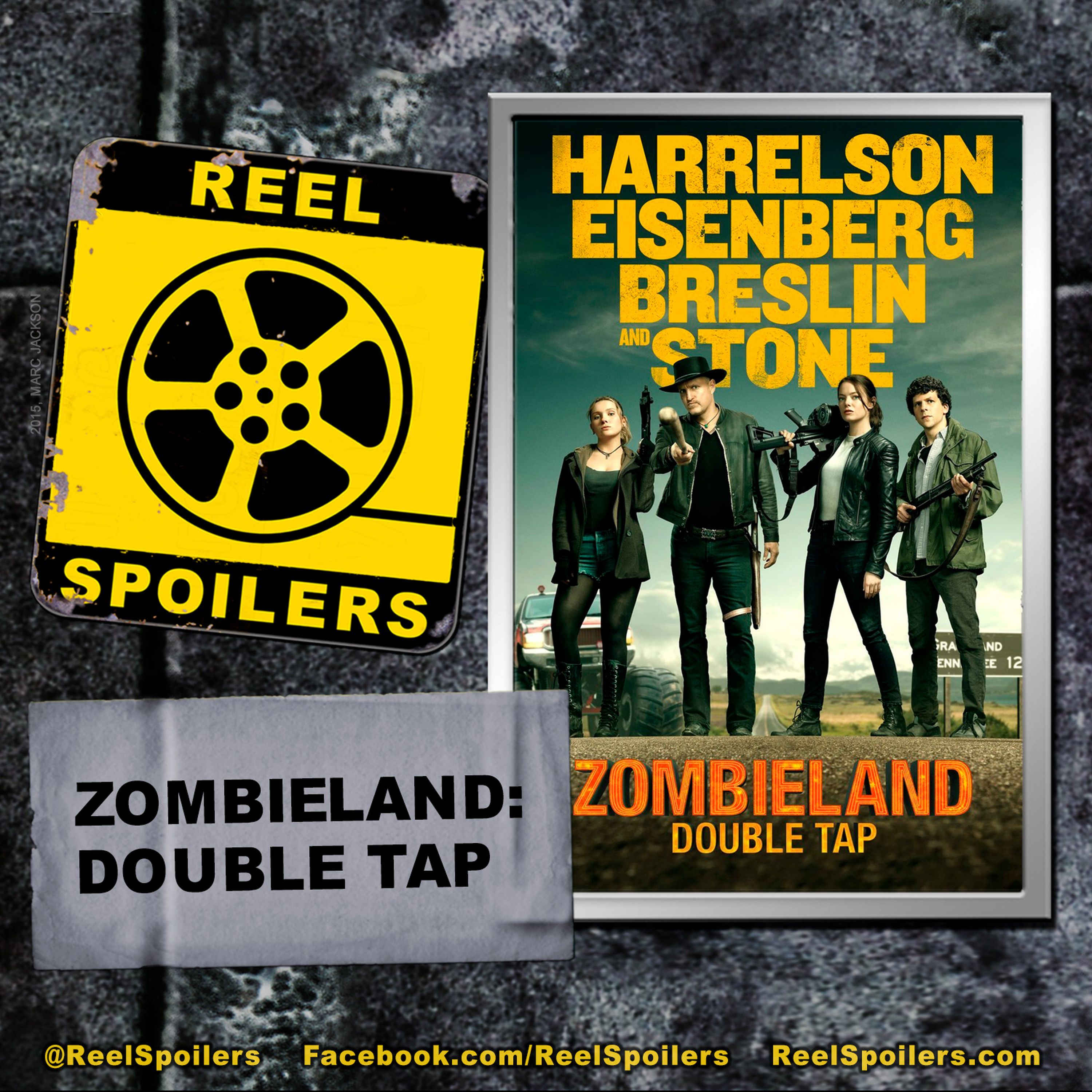 ZOMBIELAND: DOUBLE TAP Starring  Jesse Eisenberg, Emma Stone, Woody Harrelson Image