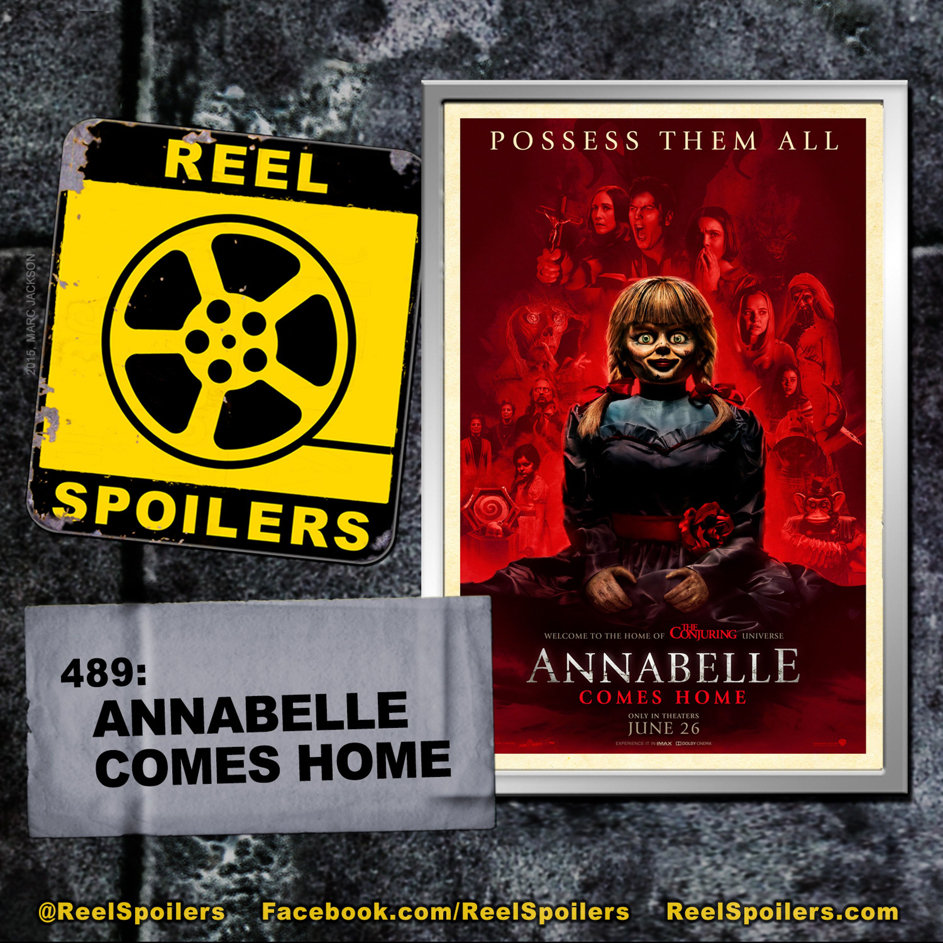 489: 'Annabelle Comes Home' Starring Vera Farmiga, Patrick Wilson, Mckenna Grace Image