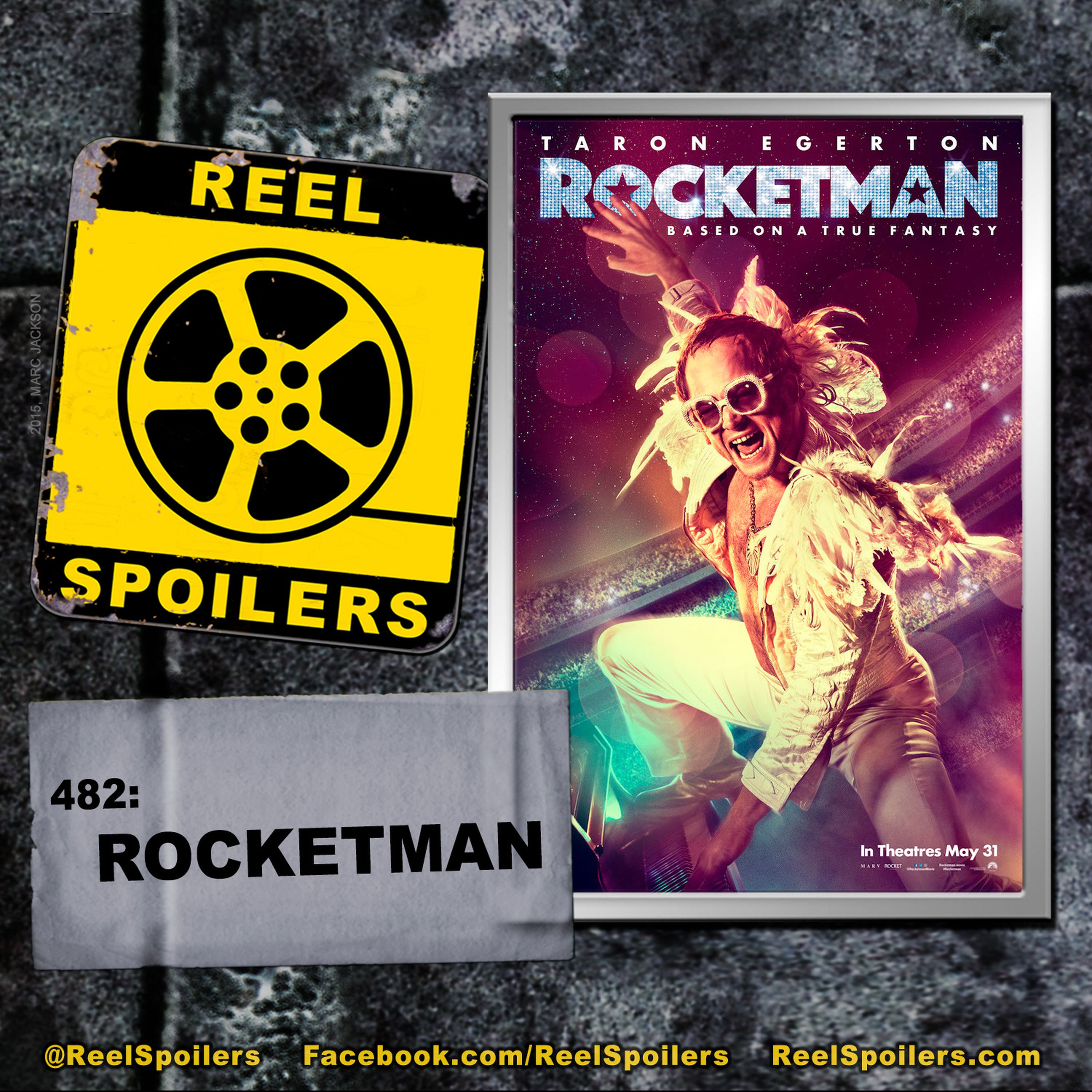 482: 'Rocketman' Starring Taron Egerton, Jamie Bell, Richard Madden Image