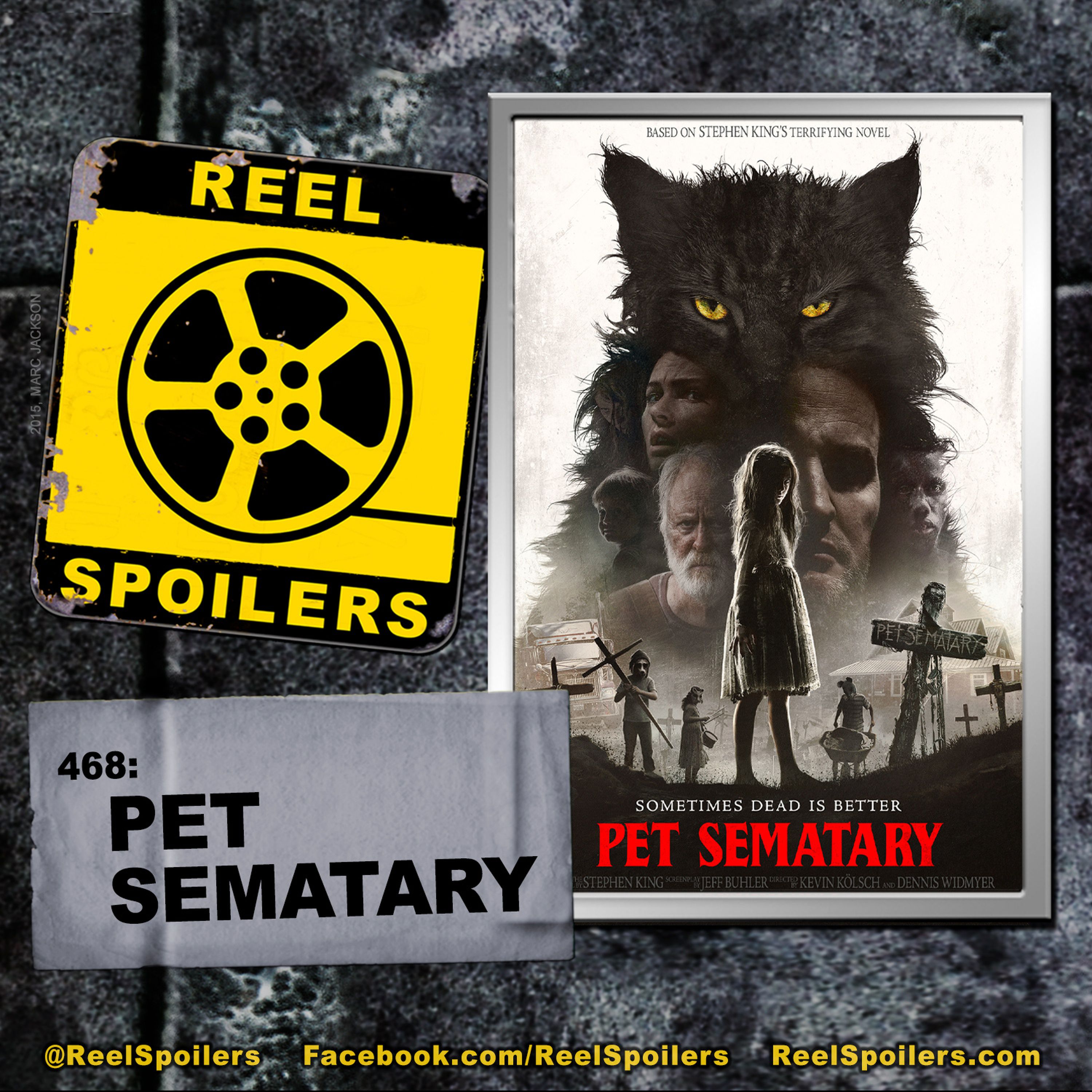 468: 'Pet Sematary' Starring Jason Clarke, Amy Seimetz, John Lithgow Image