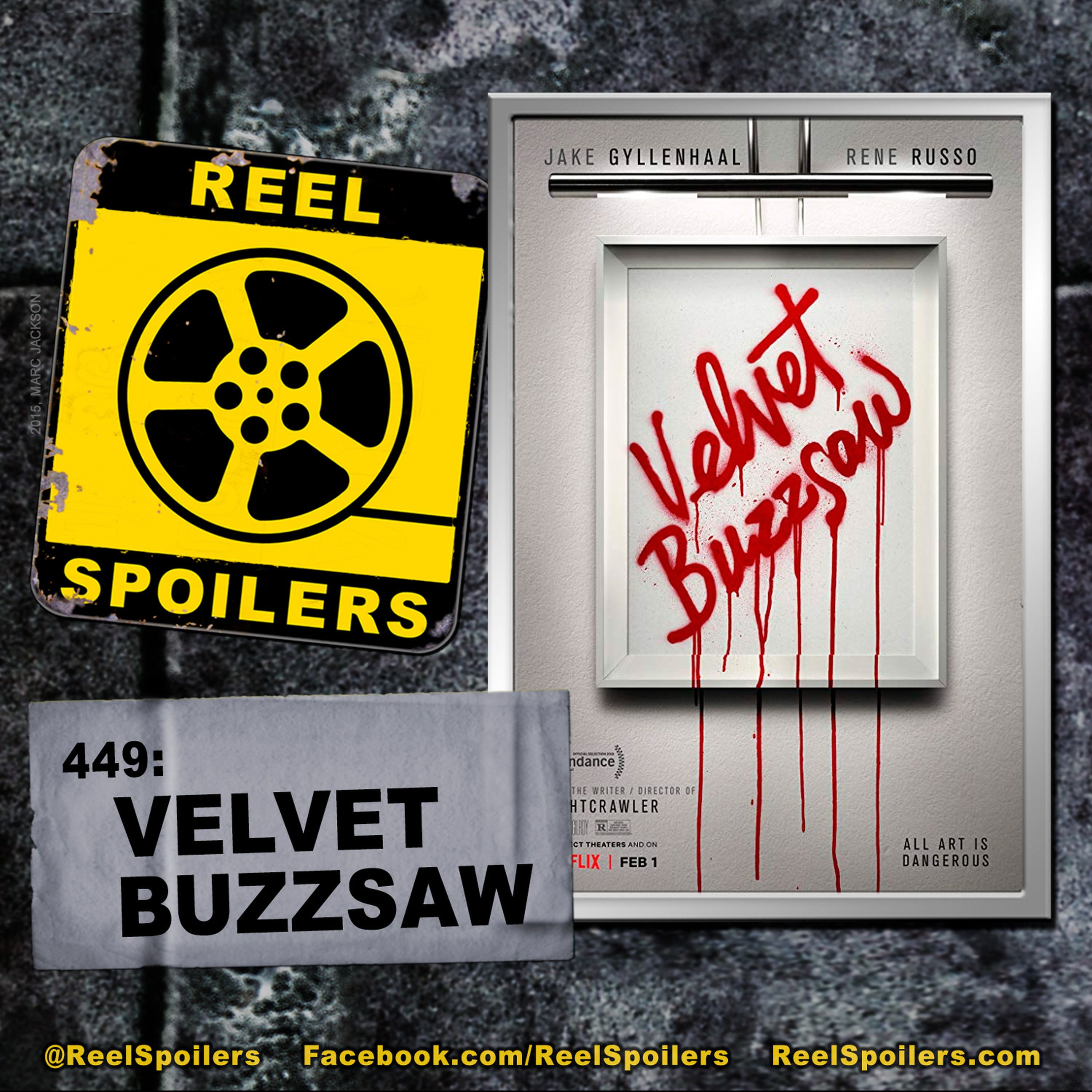449: 'Velvet Buzzsaw' Starring Jake Gyllenhaal, Rene Russo, Natalia Dyer Image