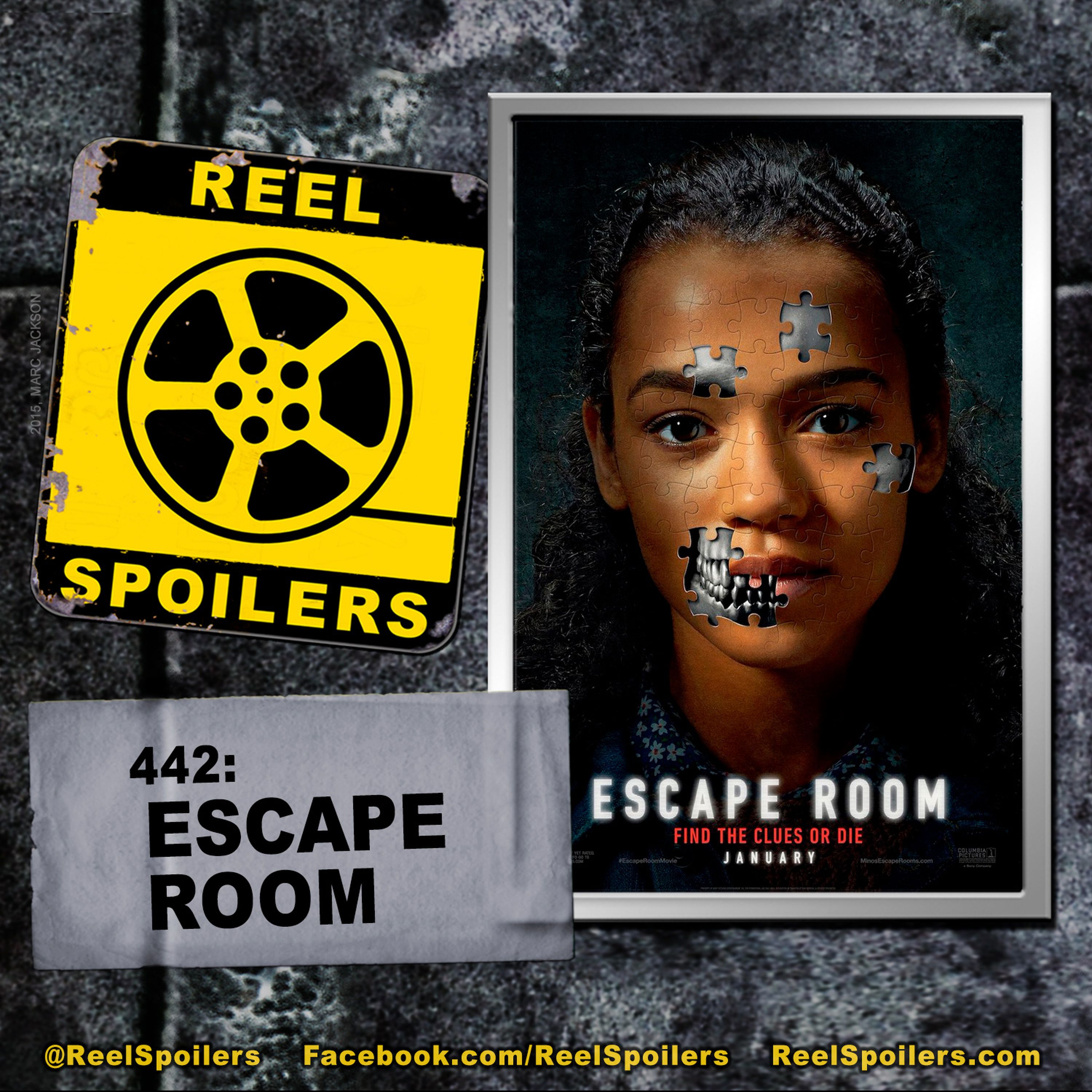 442: 'Escape Room' Starring Deborah Ann Woll, Taylor Russell, Logan Miller Image