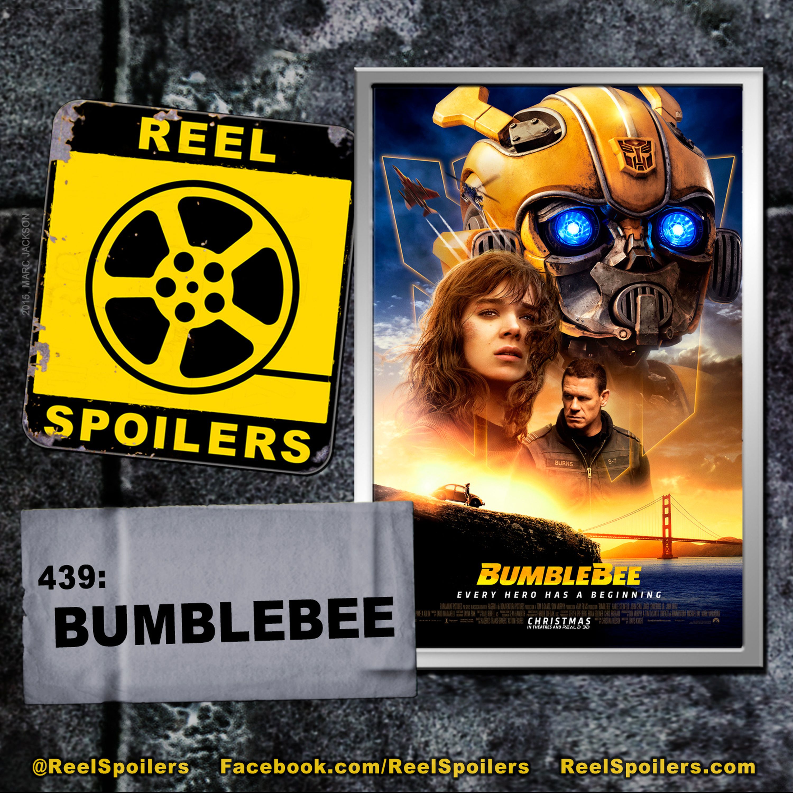 439: 'Bumblebee' Starring Hailee Steinfeld, John Cena, Jorge Lendeborg Jr. Image