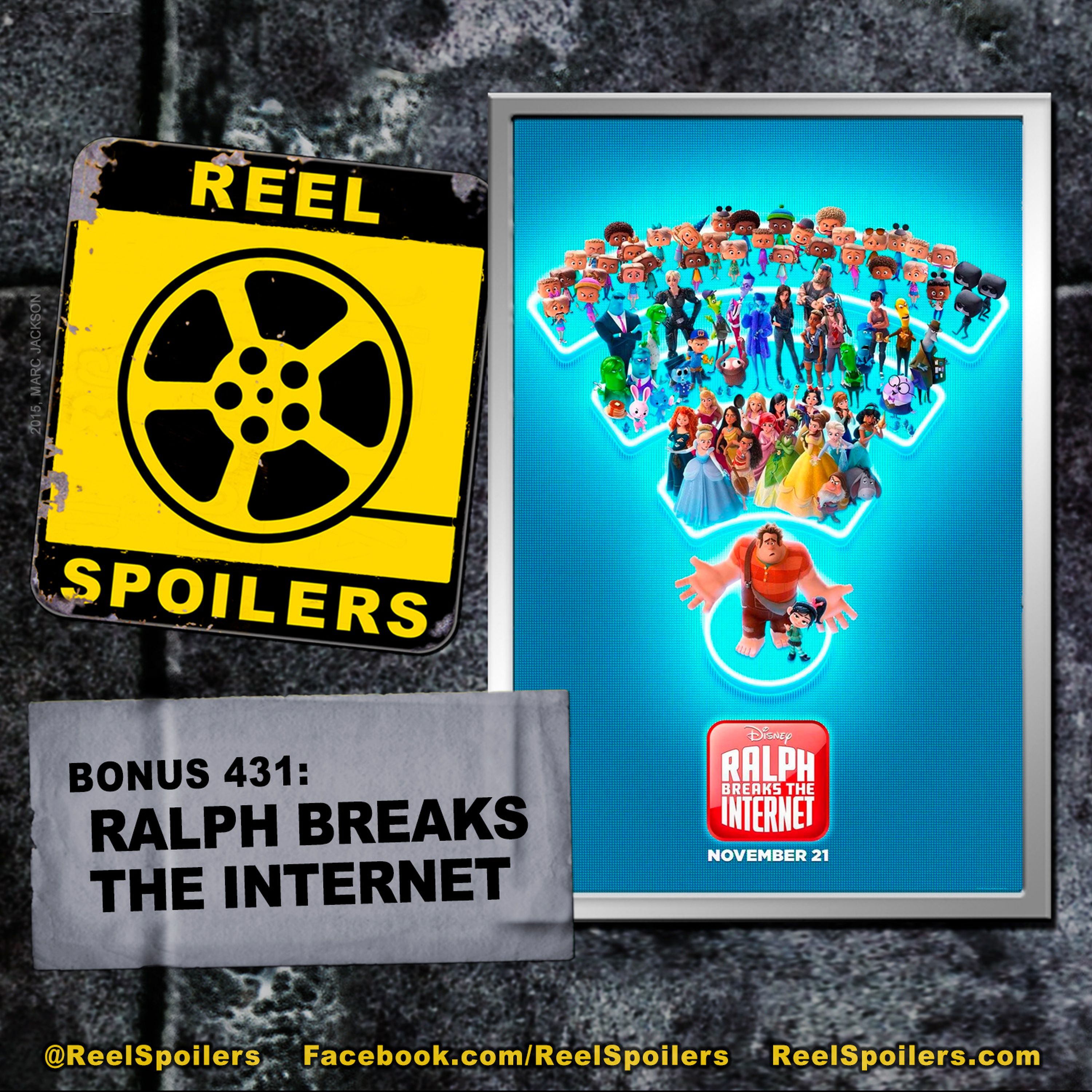 431: 'Ralph Breaks the Internet' Starring John C. Reilly, Sarah Silverman, Gal Gadot Image