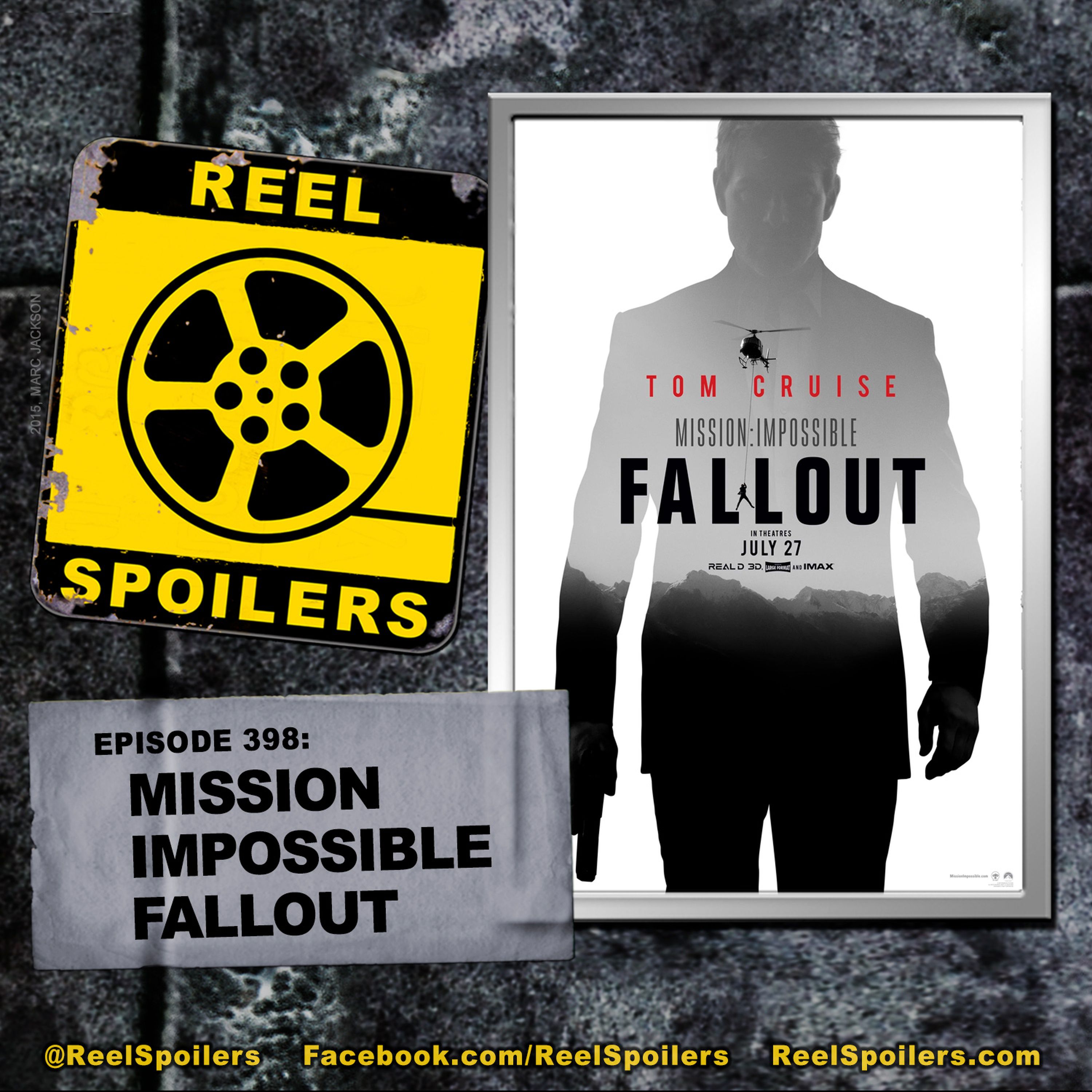 398: 'Mission Impossible - Fallout' Starring Tom Cruise, Henry Cavill, Simon Pegg, Rebecca Ferguson Image