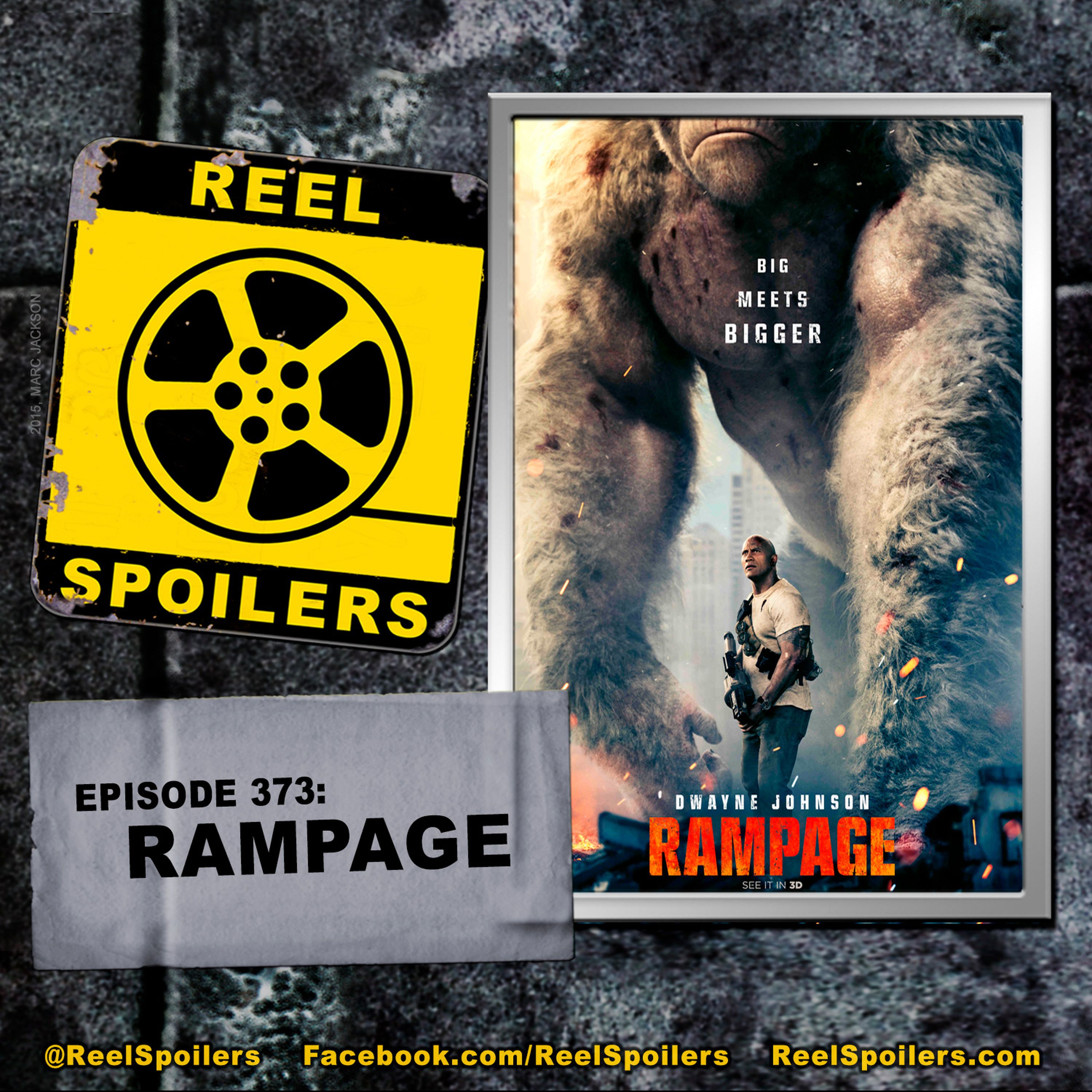 373: 'Rampage' Starring Dwayne “The Rock” Johnson, Jeffrey Dean Morgan, Malin Akerman Image