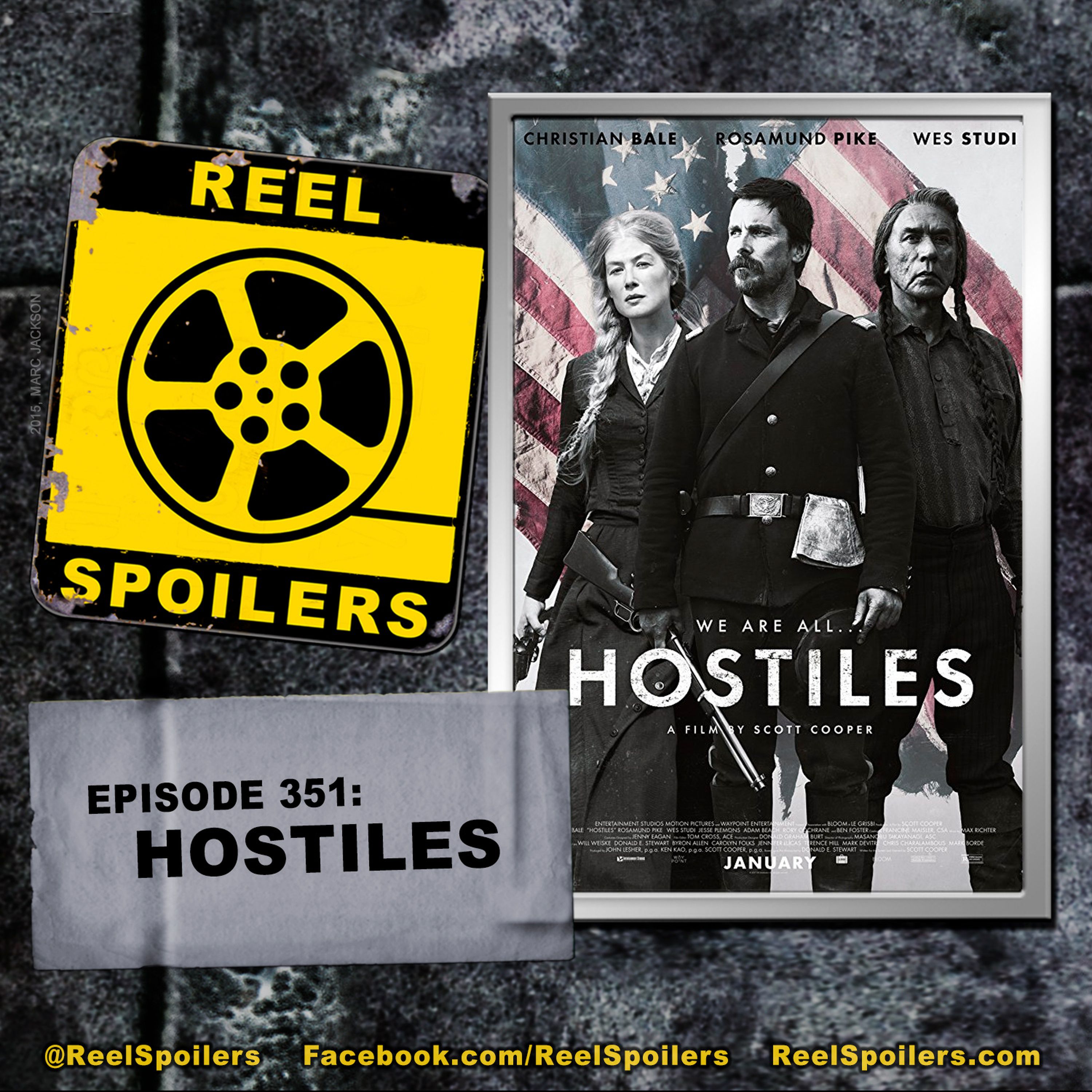 351: 'Hostiles' Starring Christian Bale, Rosamund Pike, Wes Studi Image