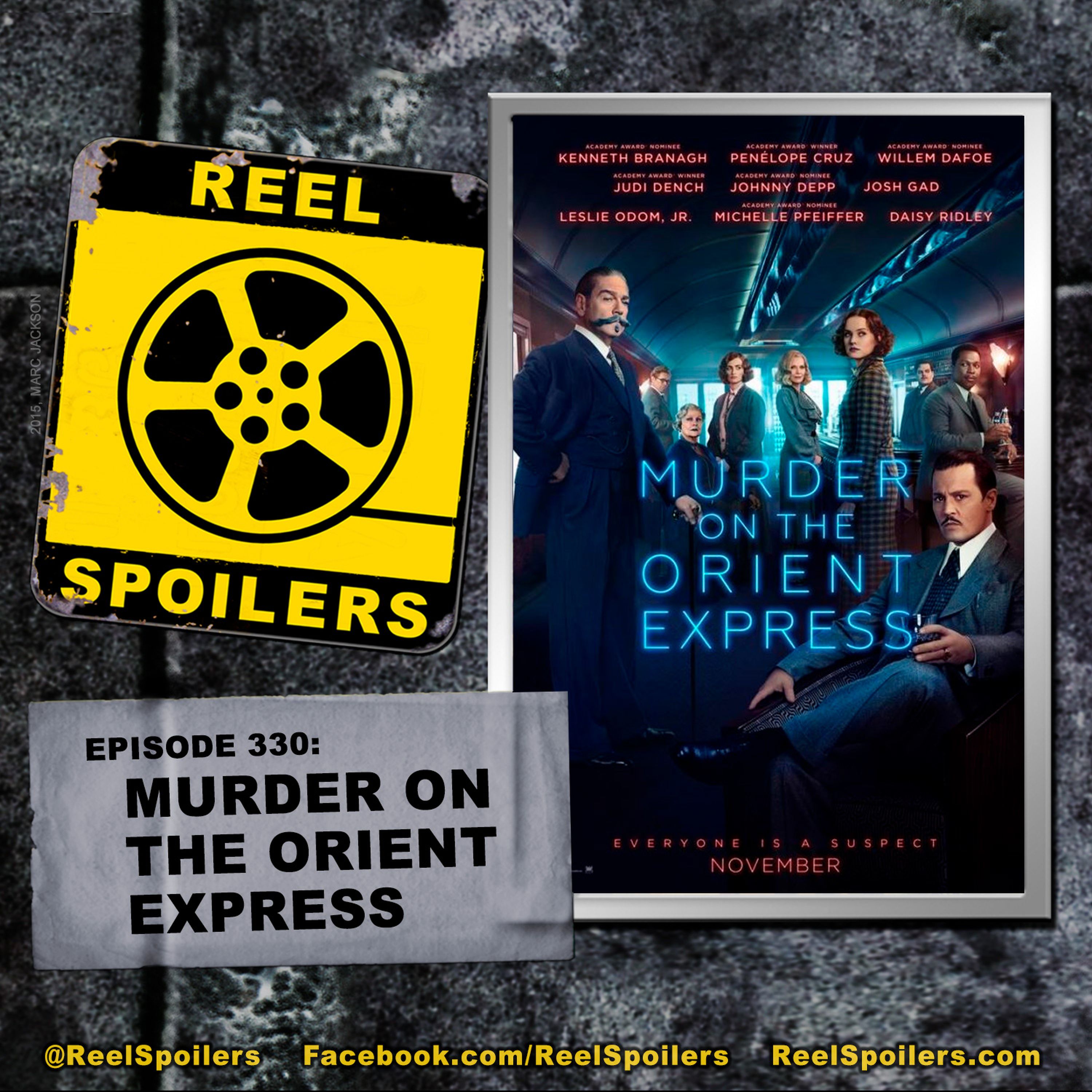330: 'Murder on the Orient Express' Starring Kenneth Branagh, Josh Gad, Daisy Ridley Image