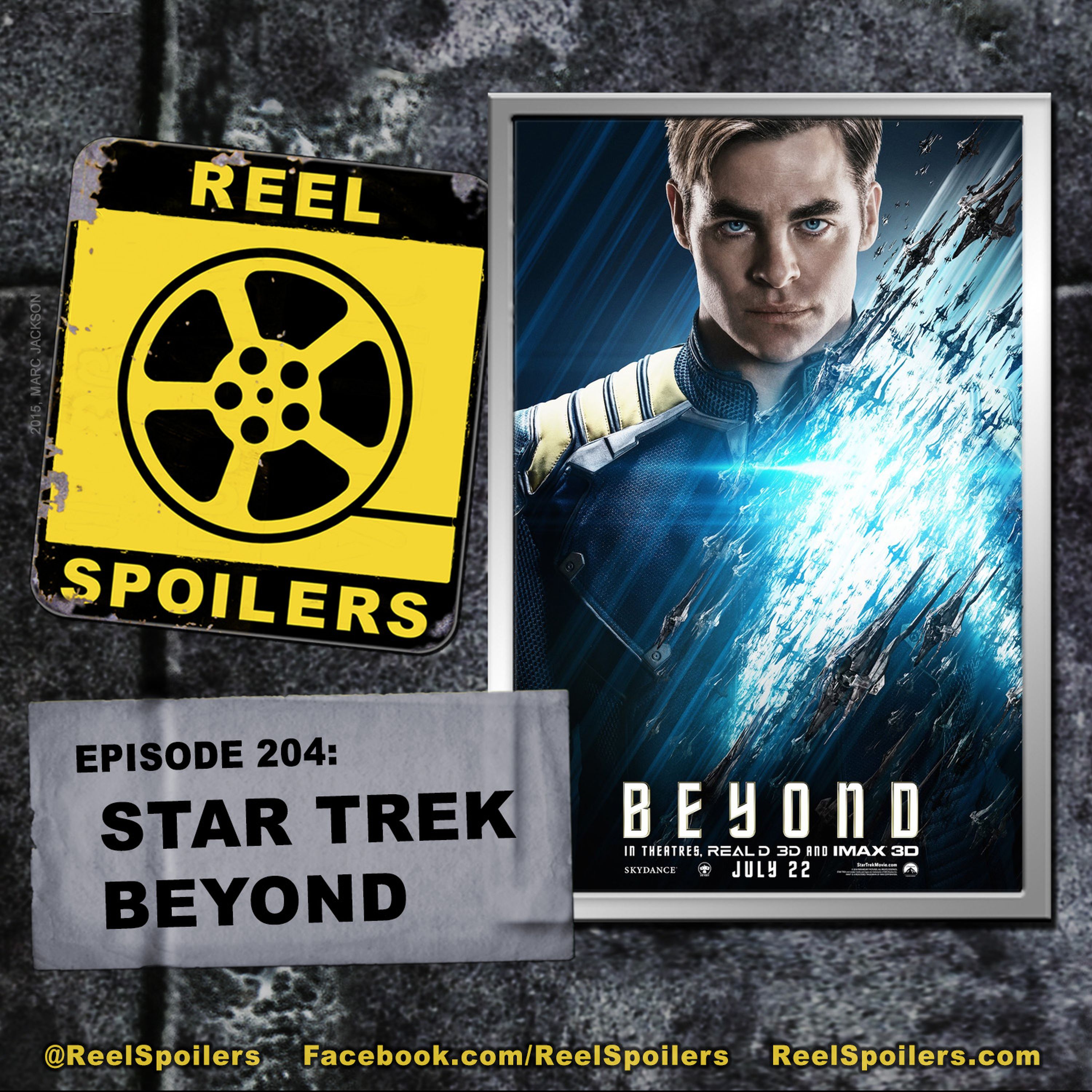 204: 'Star Trek Beyond' Starring Chris Pine, Zachary Quinto, Anton Yelchin, Simon Pegg Image