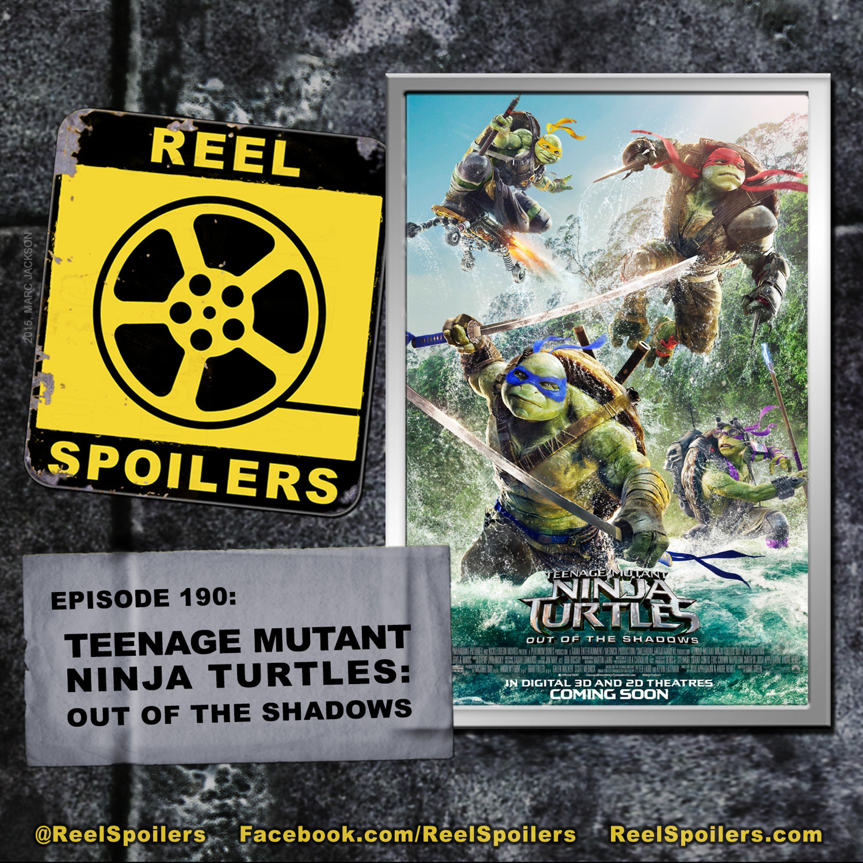 190: 'Teenage Mutant Ninja Turtles: Out of the Shadows' Image