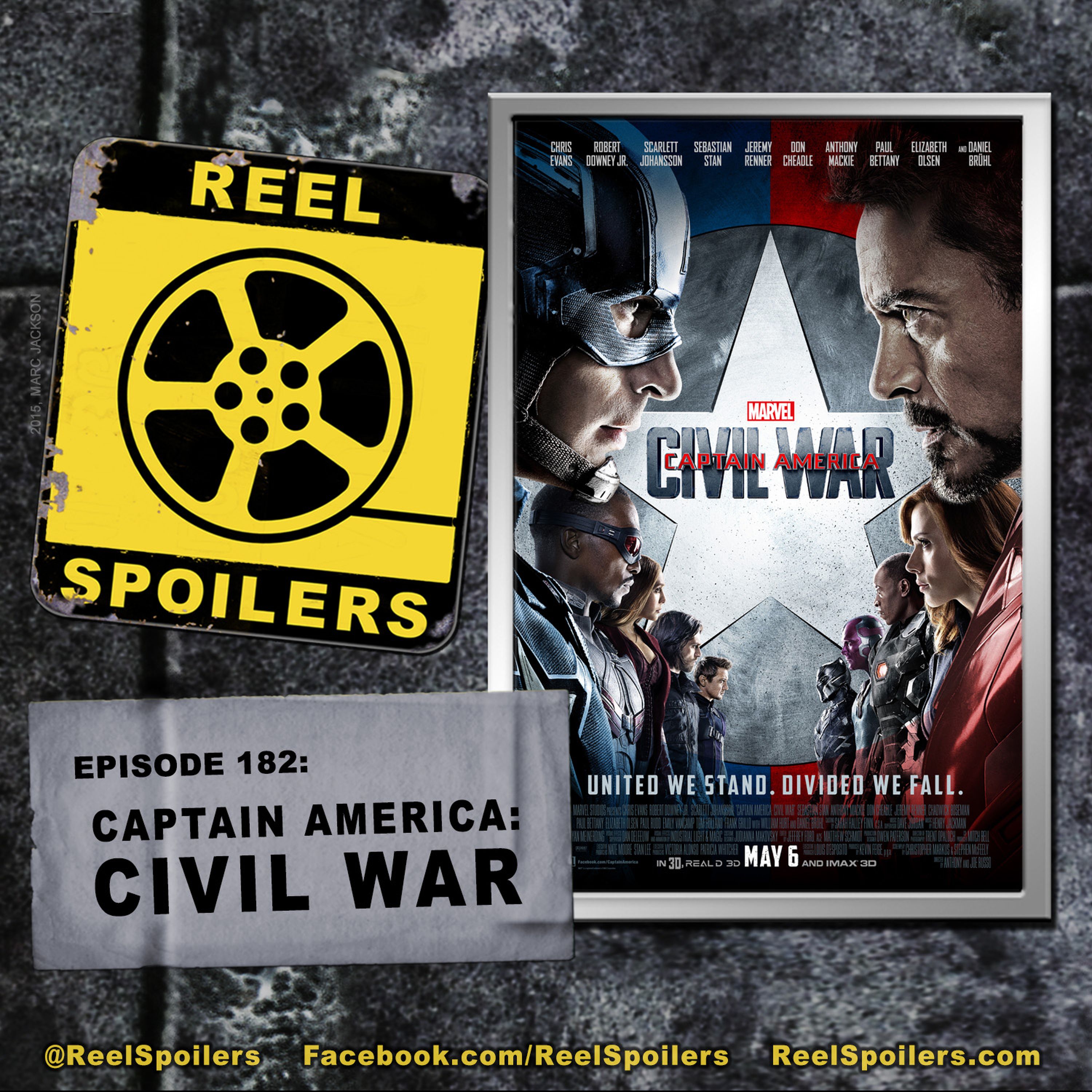 182: 'Captain America: Civil War' Starring Chris Evans, Robert Downey Jr., Tom Holland Image