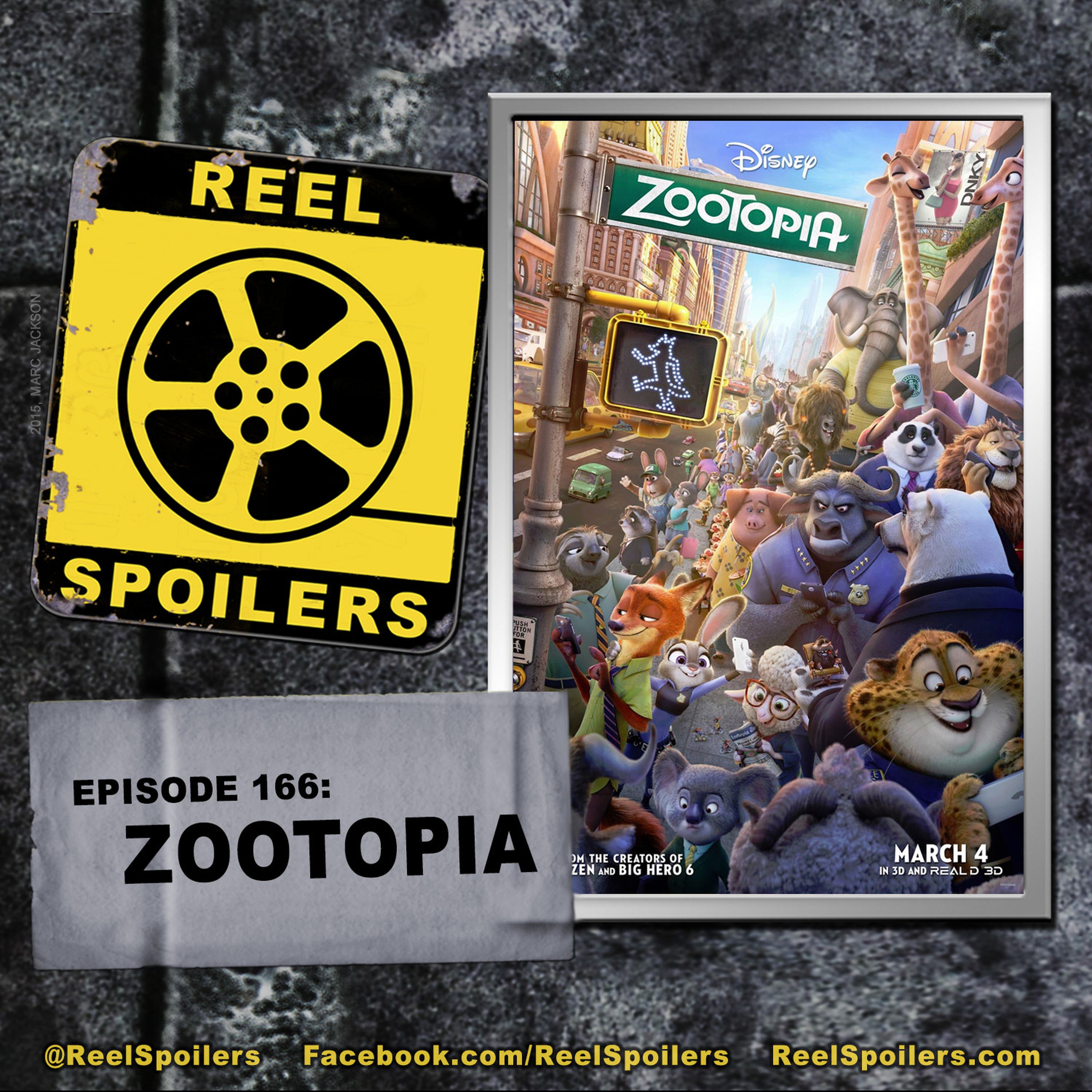 166: 'Zootopia' Starring Ginnifer Goodwin, Jason Bateman, Idris Elba Image