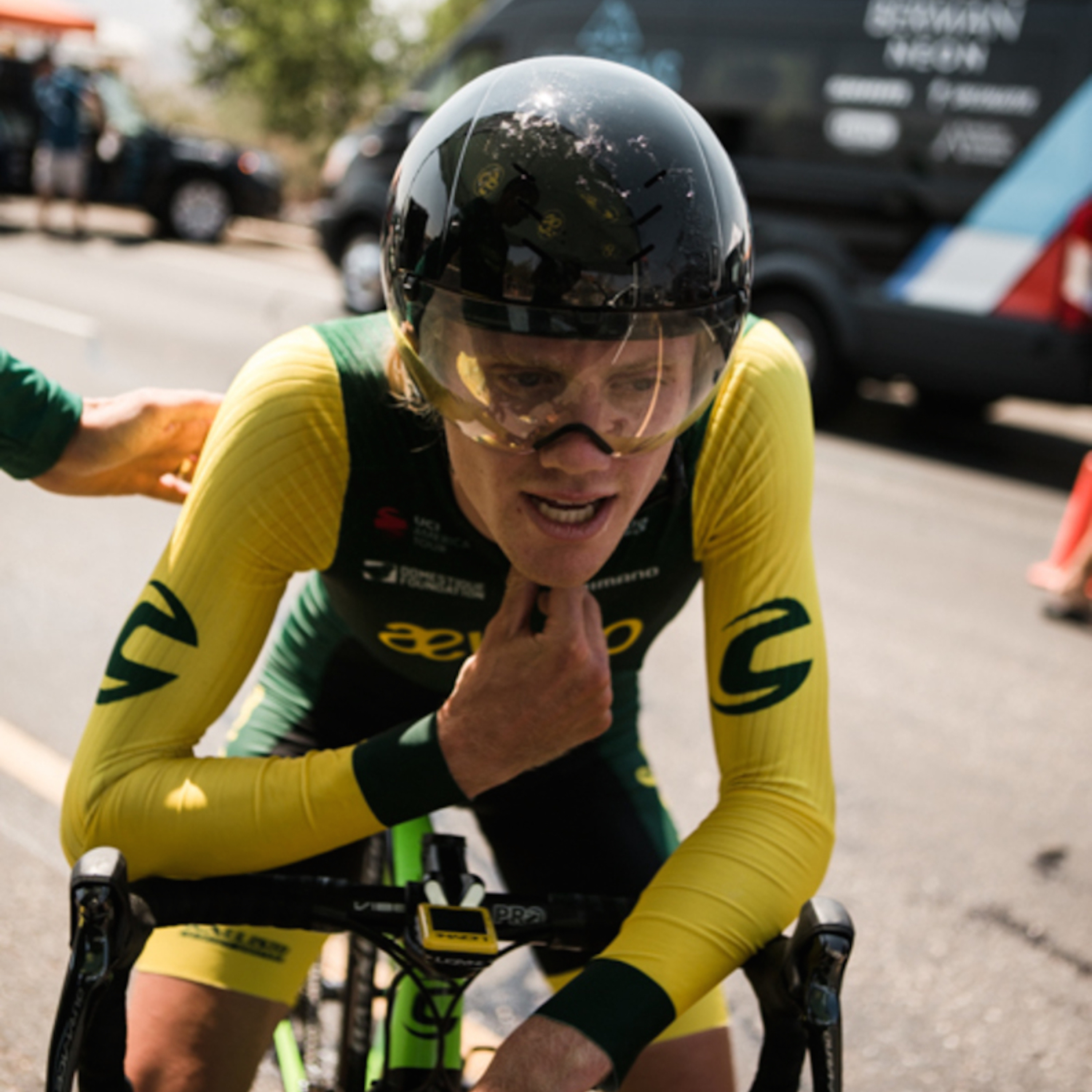 2018 Tour of Utah with Aevolo Pro Cycling's Alex Hoehn